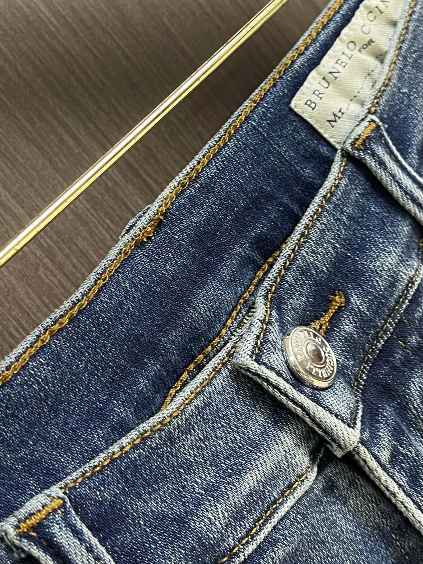 
BrunelloCucinelli BC 男士休闲牛仔裤，2025SS早春新款，内里完美包边，定制原版