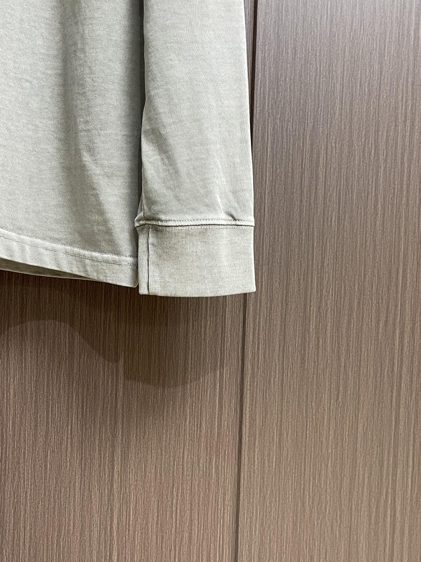 Alexander Wang 2025ss早秋新款圆领打底长袖T恤 经典标语发泡工艺 面料定制定染重工炒