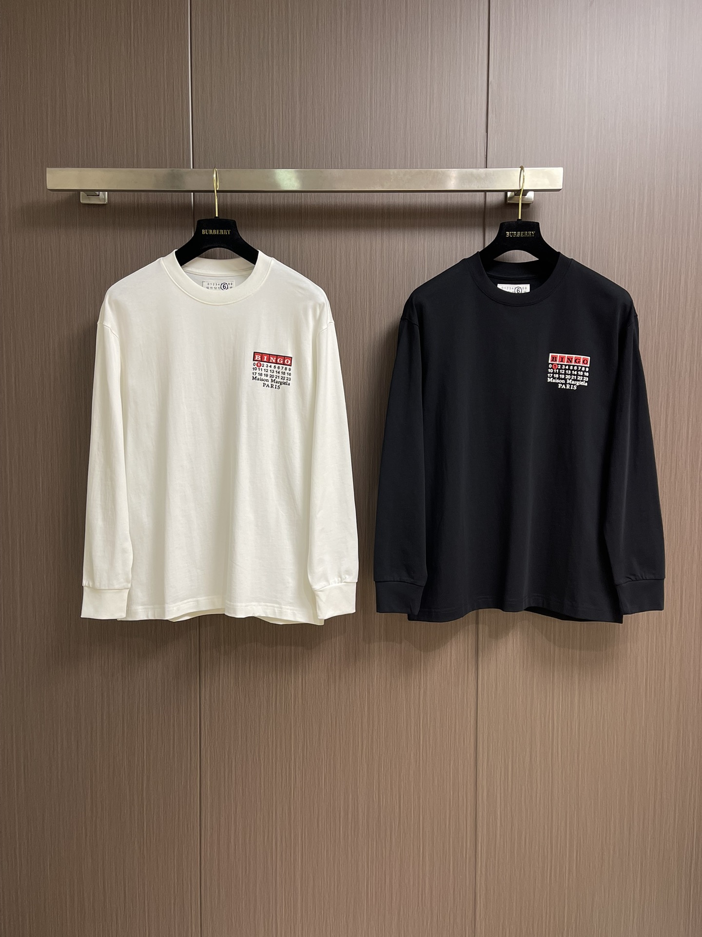 Martin Margiela MM6 马吉拉长袖T恤，精选270g双纱紧密纺平纹面料，质感与舒适度的完