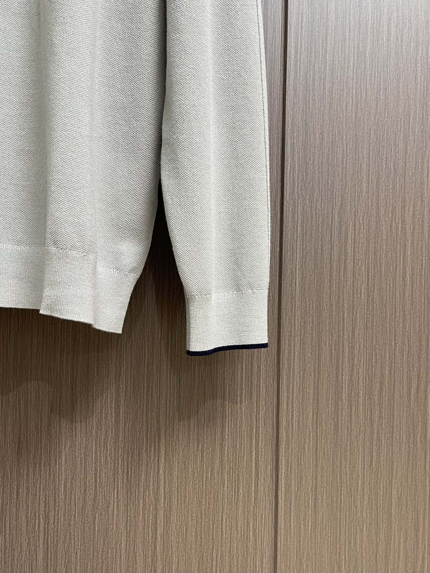 BC Brunello Cucinelli 2025SS秋季新品假两件长袖T恤，帅气时尚，简约百搭款。面