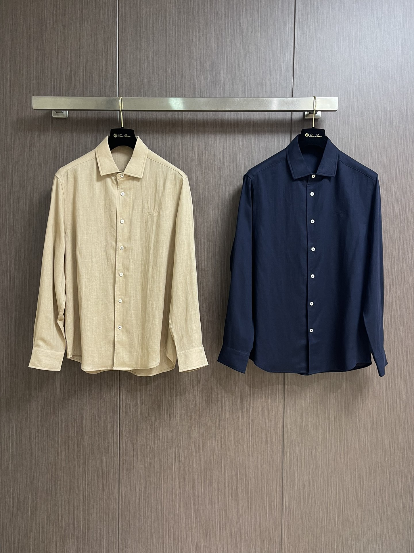 lP🆕 Loro Piana 2025ss秋季全品相订单，商务通勤 天然亚麻材质休闲衬衫，合体的剪裁 五
