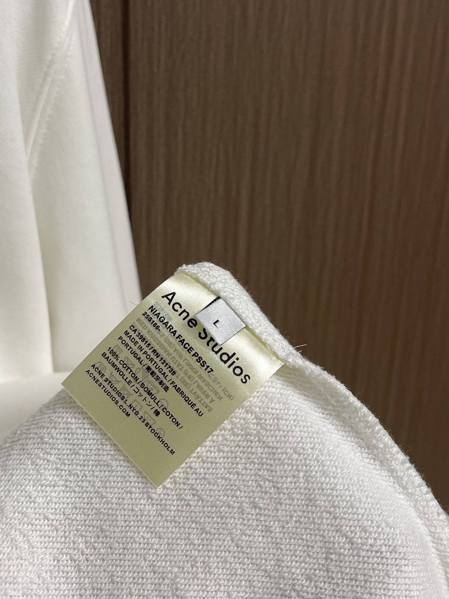 acne studio 2025SS连帽长袖卫衣，3d立体胶印工艺 不开裂不脱胶，双纱纯棉！手感超棒！亲