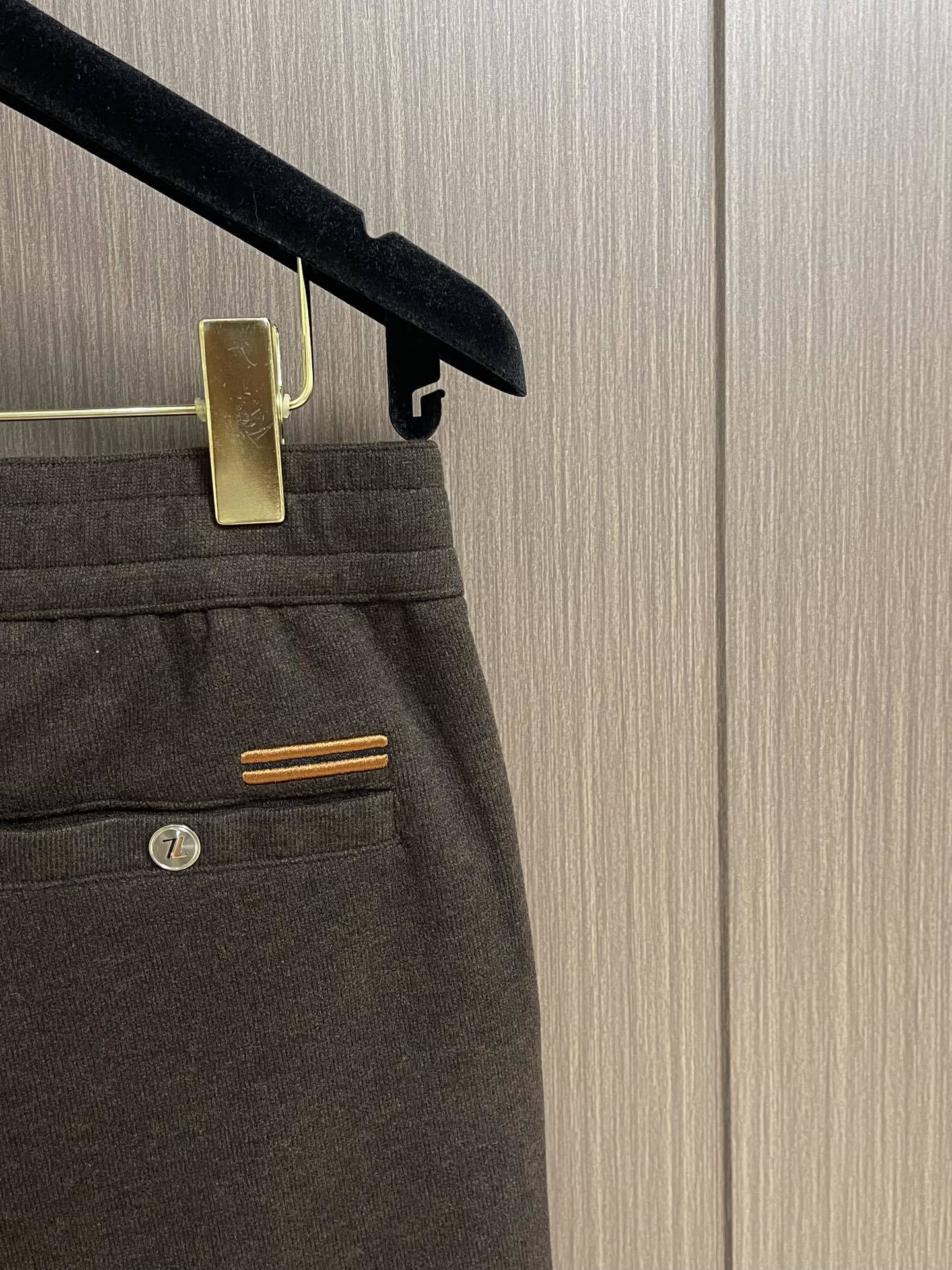 Ermenegildo Zegna 2025SS 早秋男士直筒休闲裤! 一个致力于男士成衣的品牌!!专注