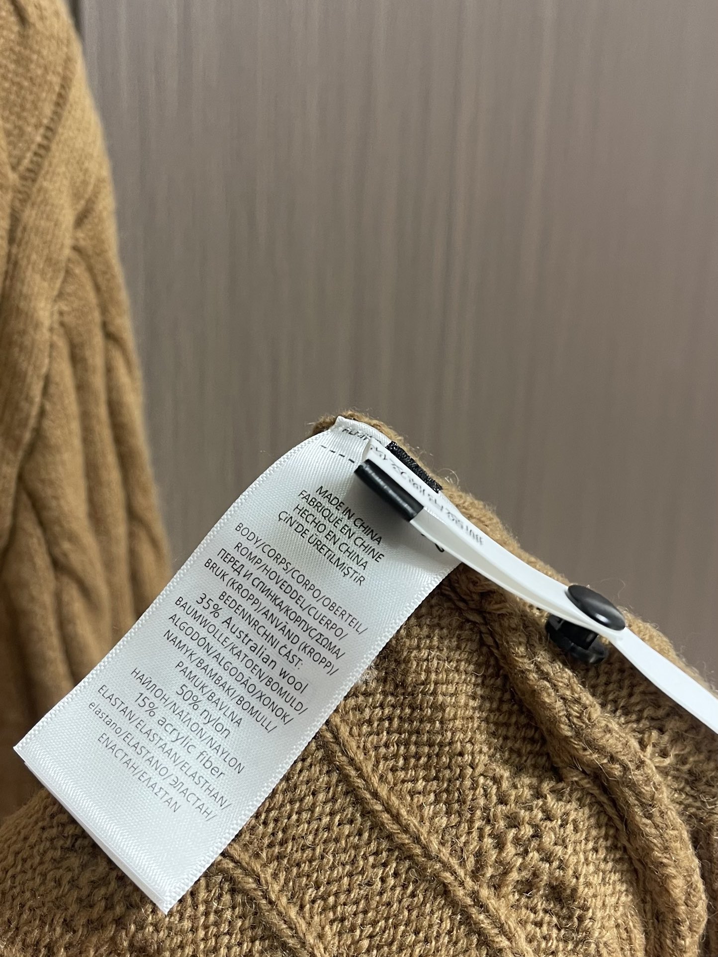 RAlP🆕H LAUREN 拉夫半拉链纯色小马刺绣logo麻花针织毛衣，复古学院风 手感舒适度满分 承包