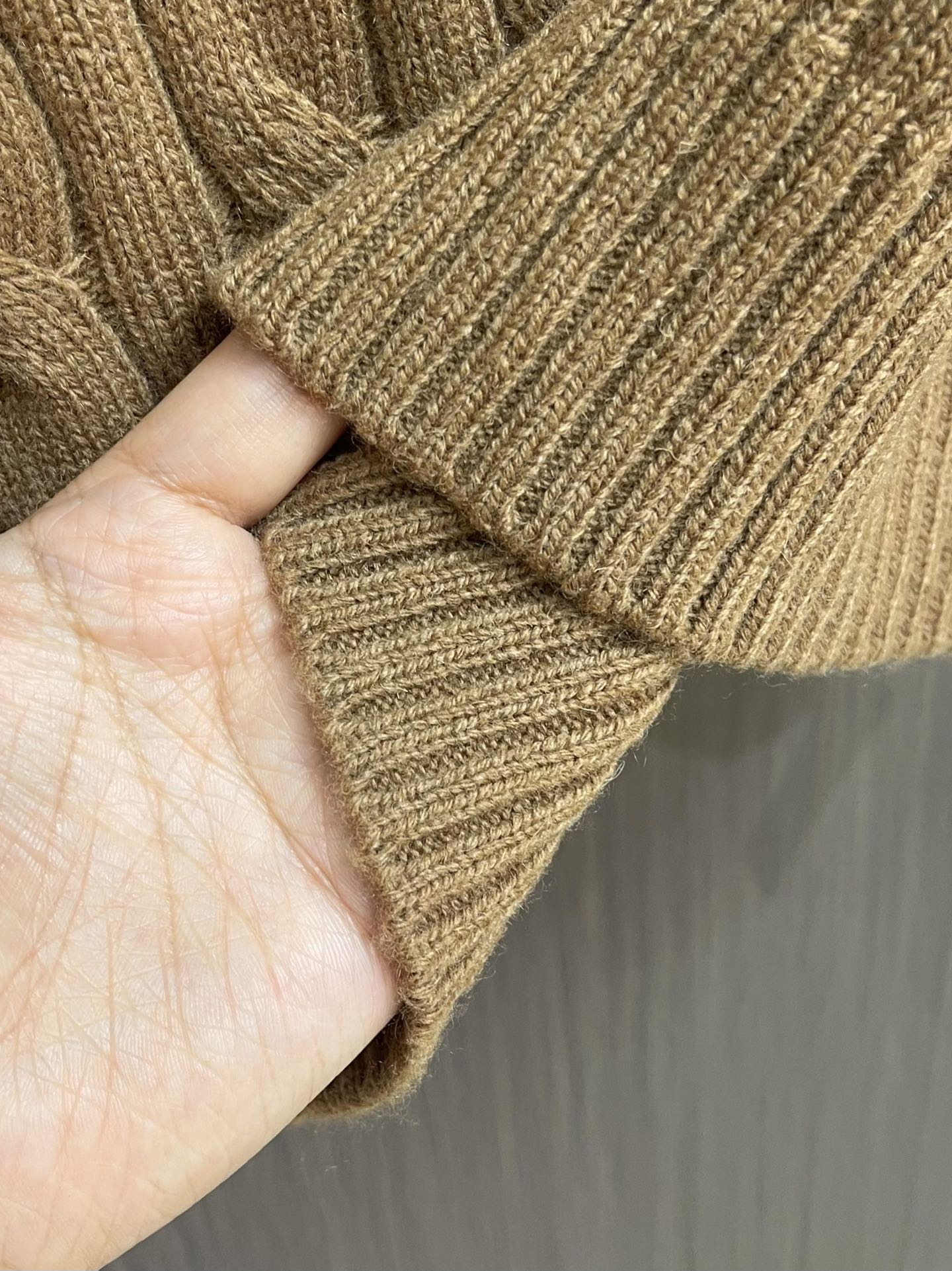 RAlP🆕H LAUREN 拉夫半拉链纯色小马刺绣logo麻花针织毛衣，复古学院风 手感舒适度满分 承包