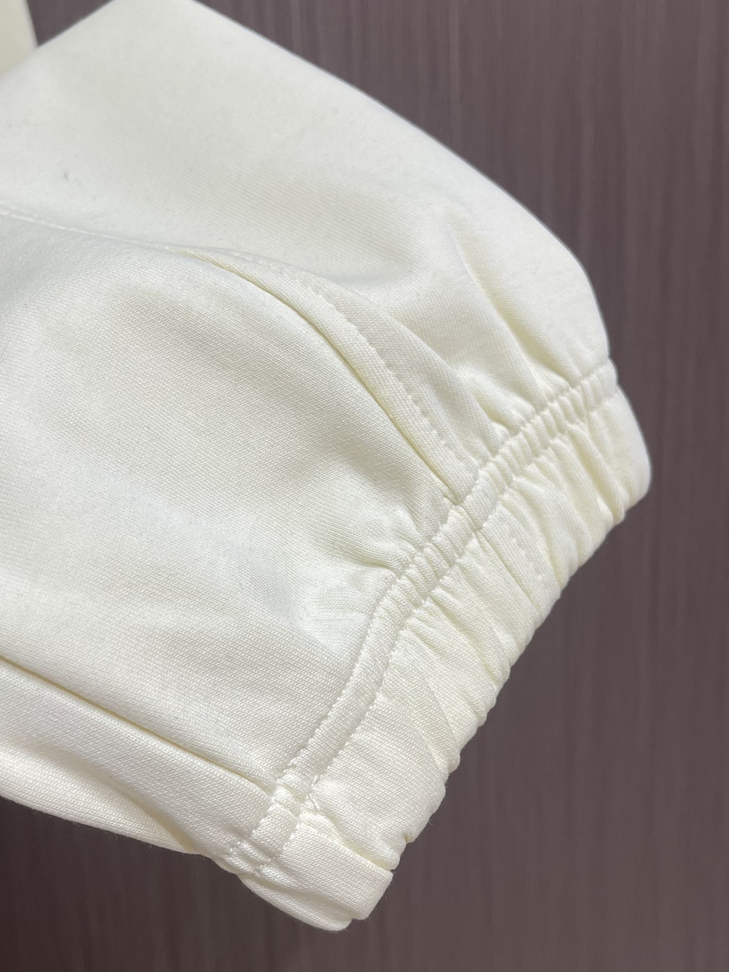 Alexander wang 亚历山大王 2025SS秋冬季新款休闲运动卫裤，侧向饰有 大王刺绣图案设计