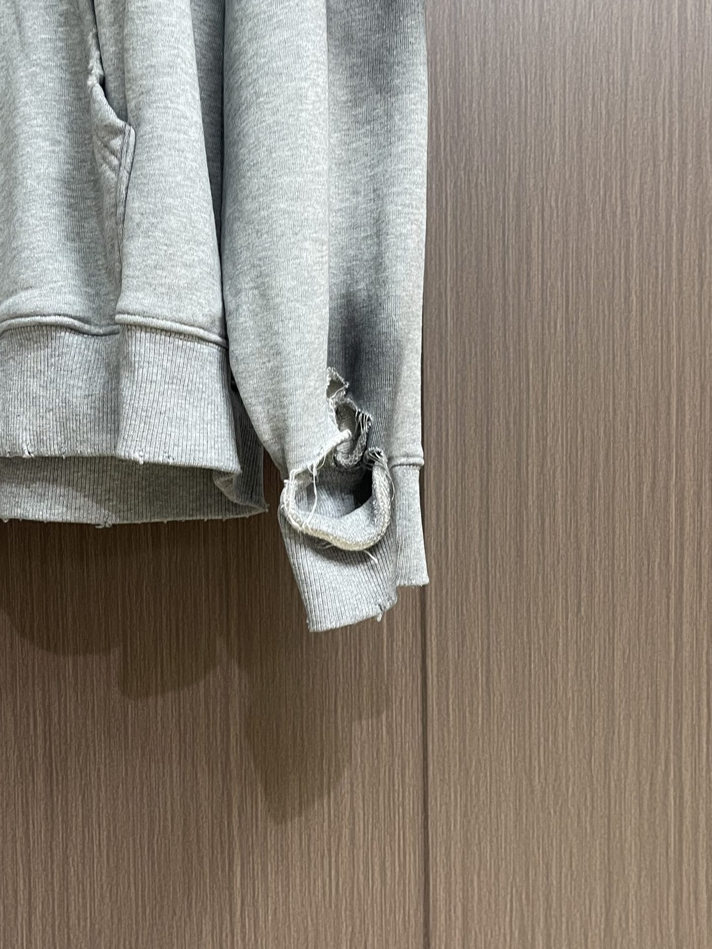 Chrome Hearts CH 克罗心 2025SS美式酸洗做旧激光烧花贴布绣情侣休闲连帽卫衣，定制面