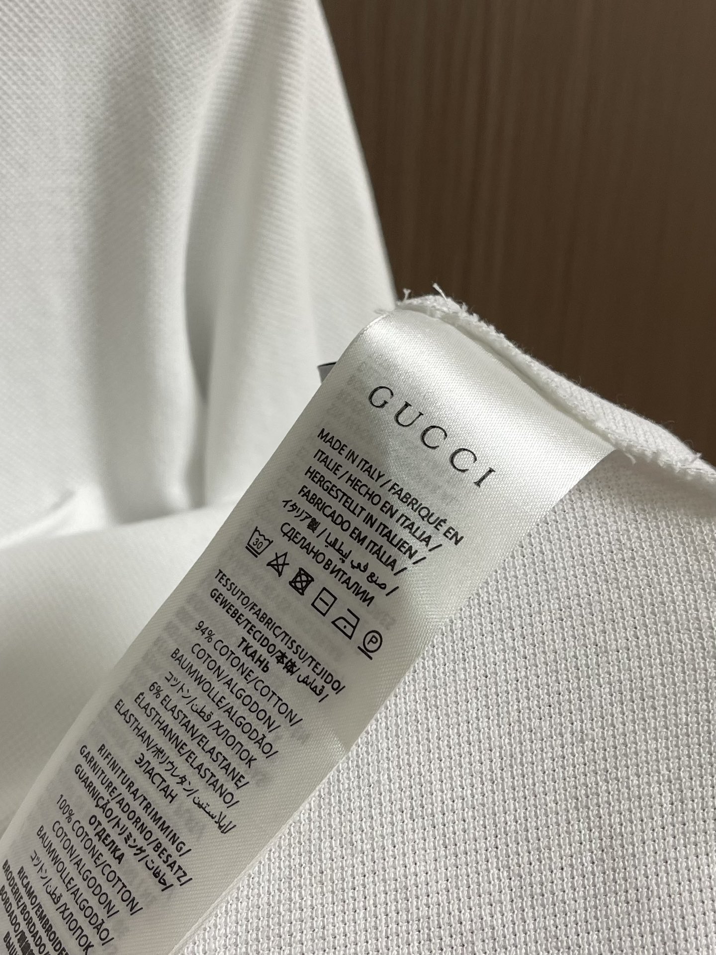 GUCCI 2025Ss新款珠地棉短袖POLO衫 定制三角珠层雅致珠地棉 质感十足 舒适贴肤 深蓝雅韵 