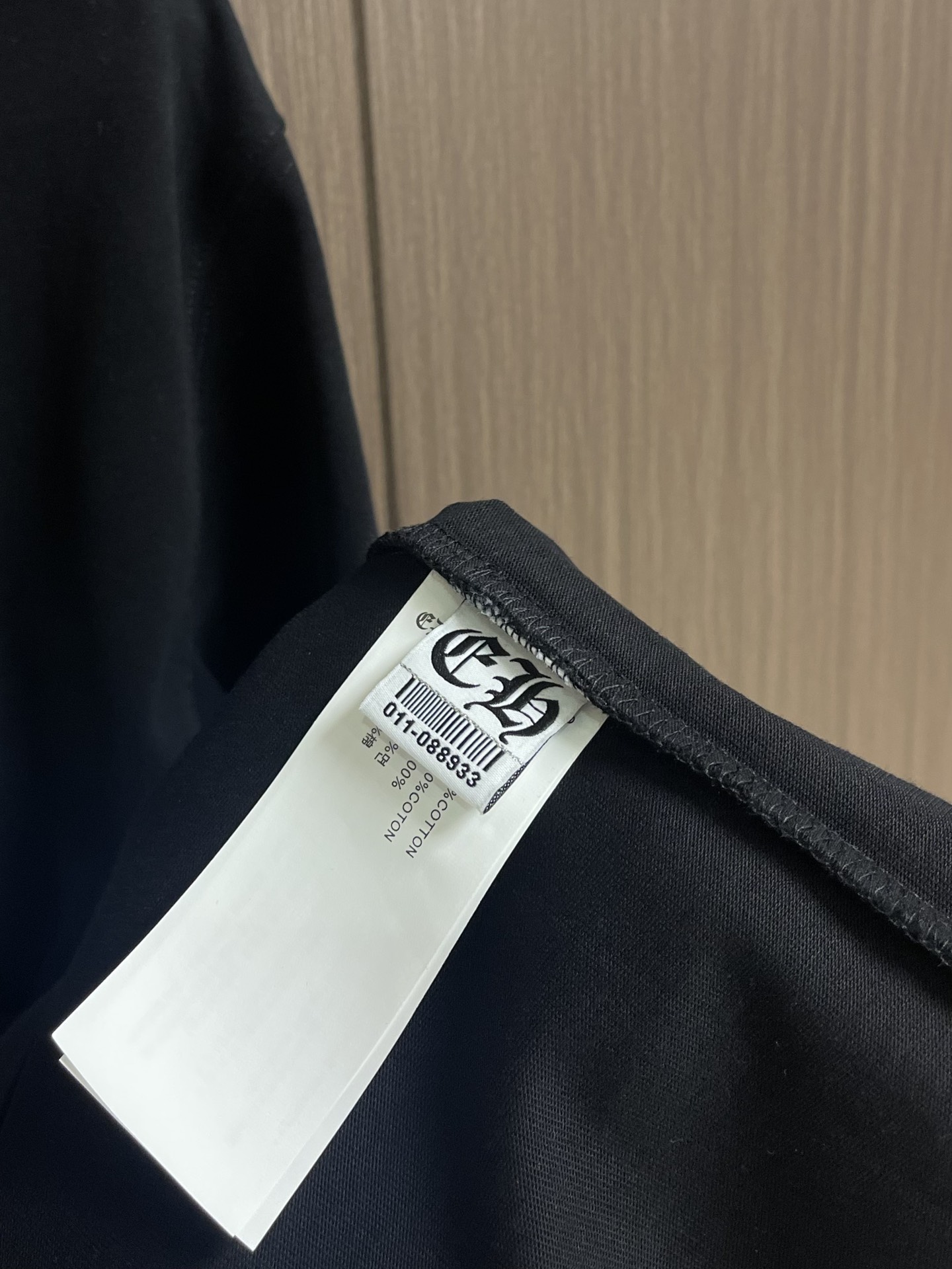 CH 克罗心新款刺绣长袖T恤，重磅420克双纱面料 整衣洗水两遍 重磅面料 领口采用冰感索罗娜 宽松版型