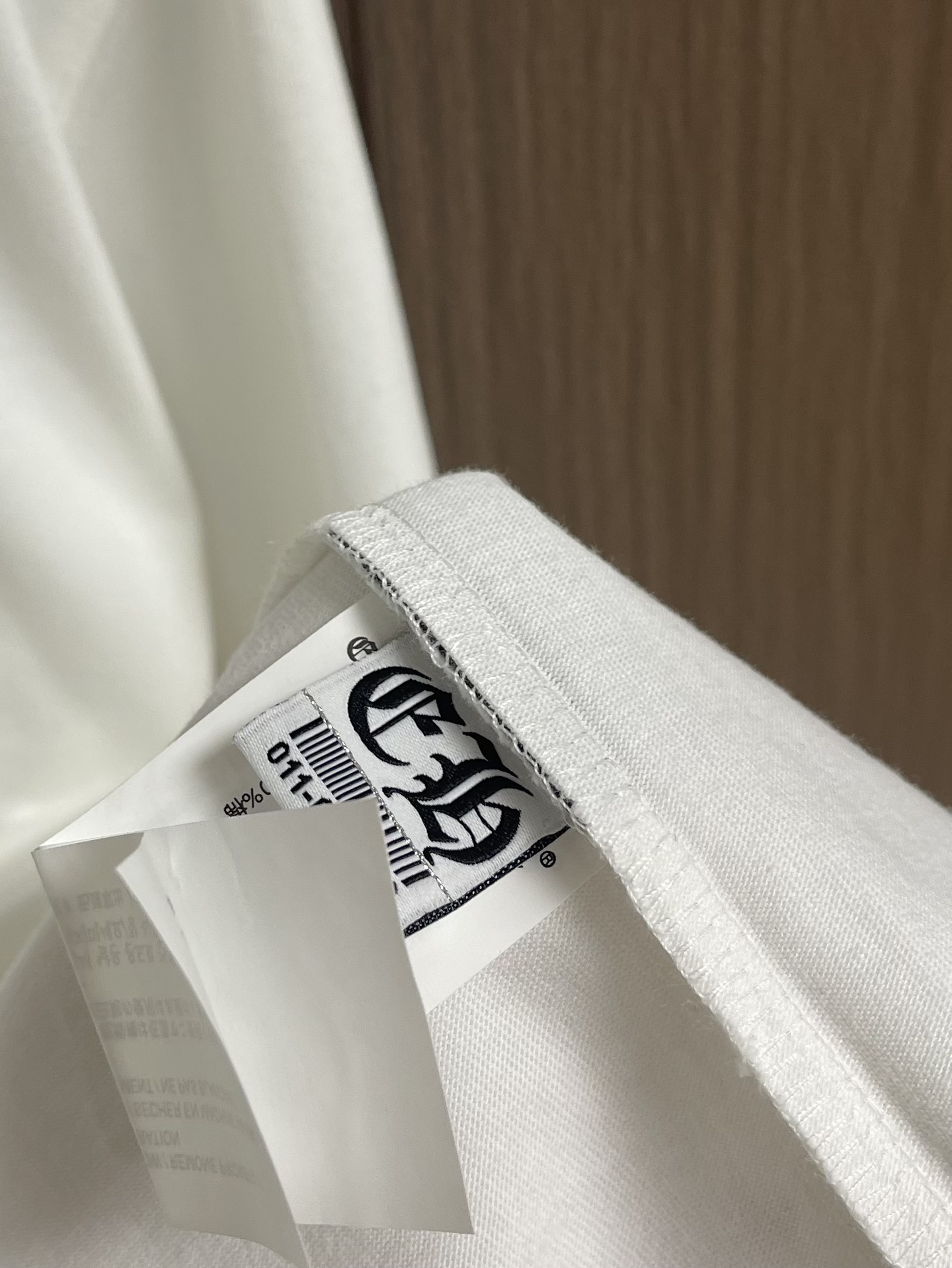 CH 克罗心新款刺绣长袖T恤，重磅420克双纱面料 整衣洗水两遍 重磅面料 领口采用冰感索罗娜 宽松版型