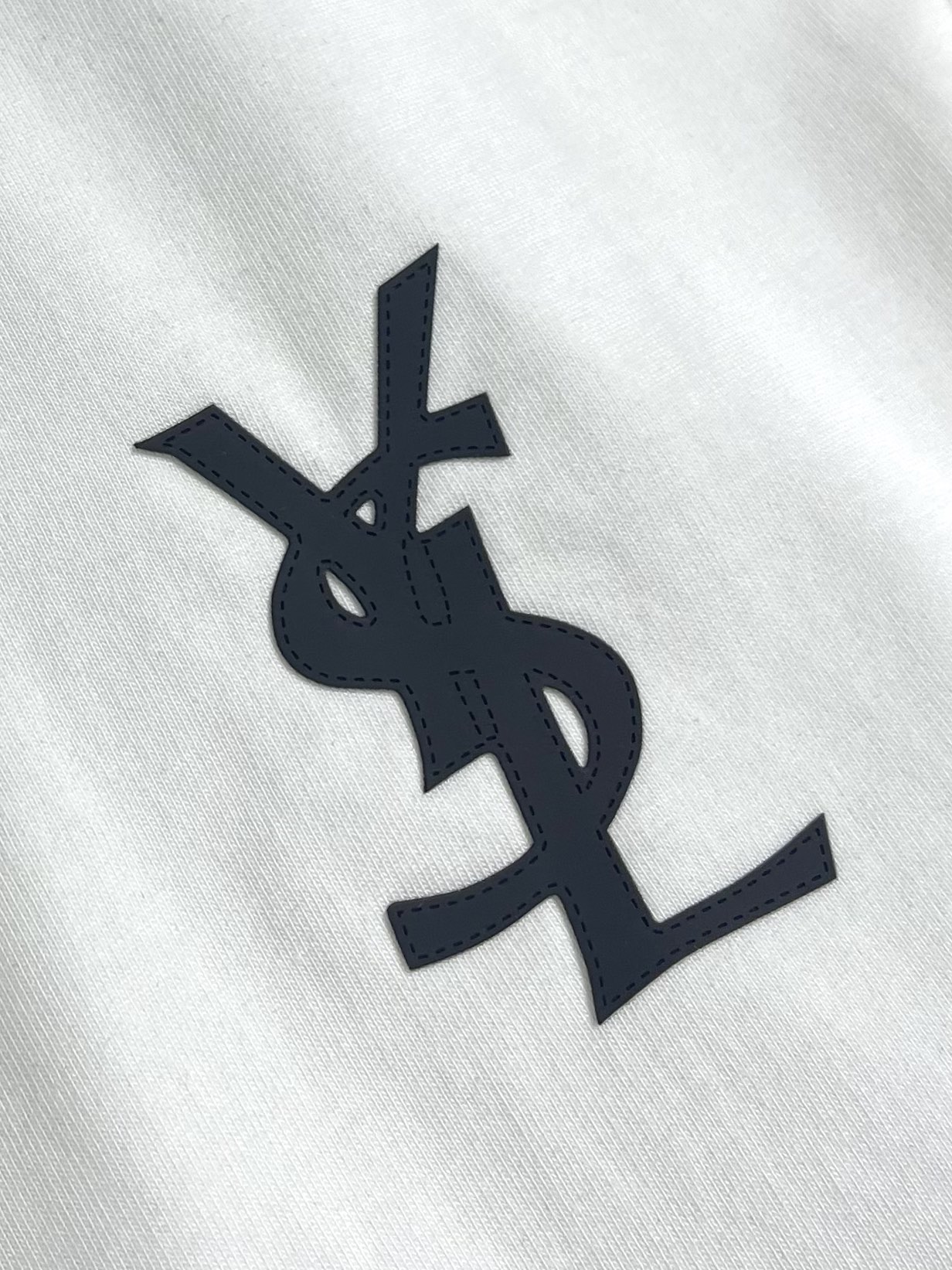 YSL 圣罗兰2025ss印花长袖t恤 定制260g全棉双纱紧密爽滑面料，布面干净，布纹清晰，手感非常细