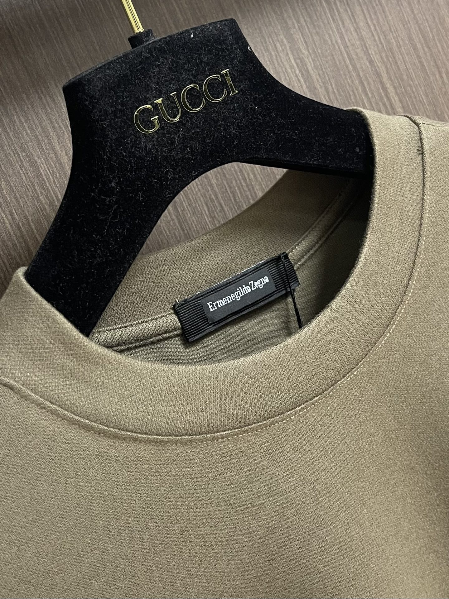 Zegna 2025fw秋冬新品圆领长袖T恤，时尚休闲打底衫，进口优质澳绒打造，给您羊绒般的呵护、非常贴