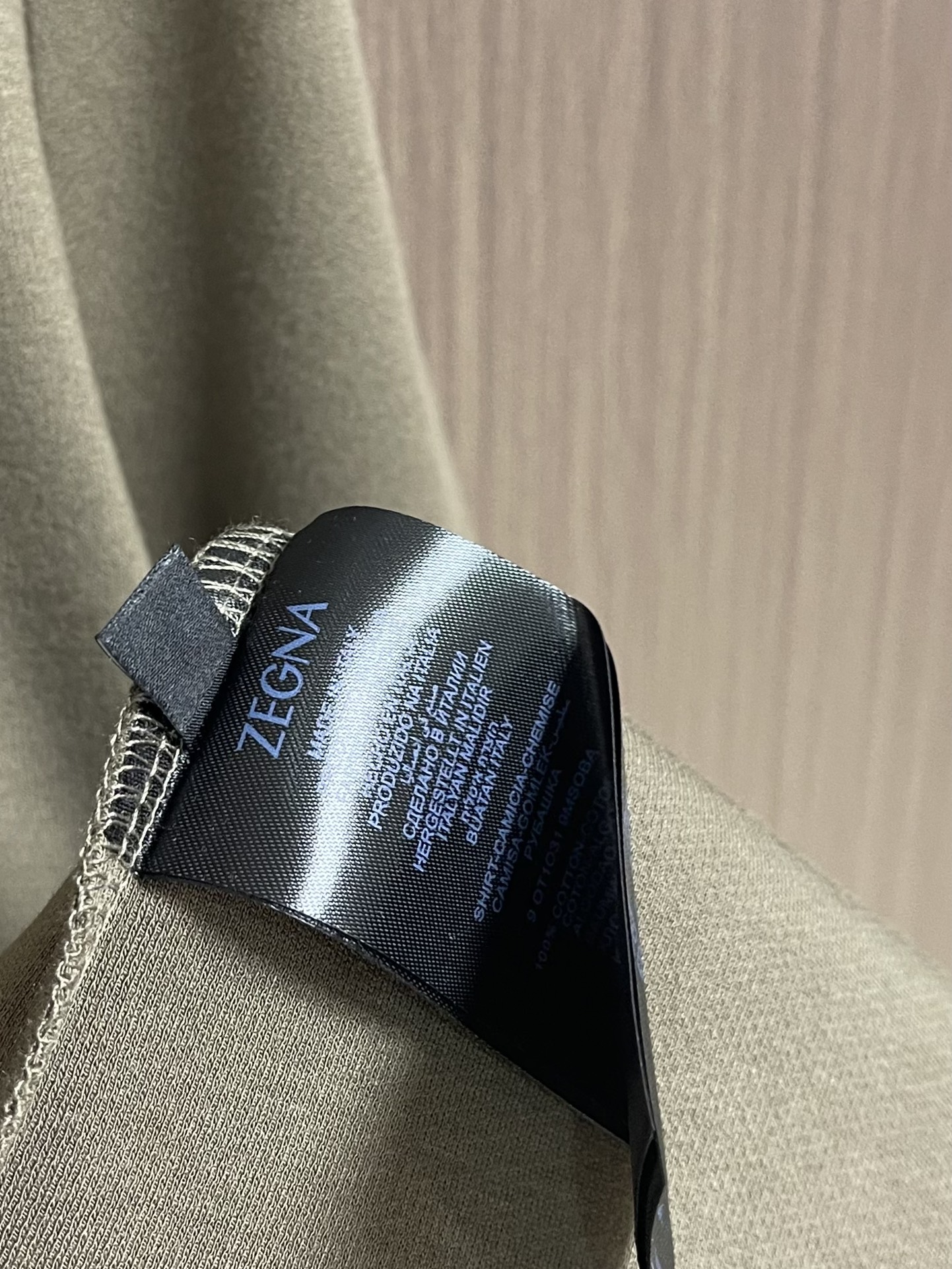 Zegna 2025fw秋冬新品圆领短袖T恤，时尚休闲打底衫，进口优质澳绒打造，给您羊绒般的呵护、非常贴