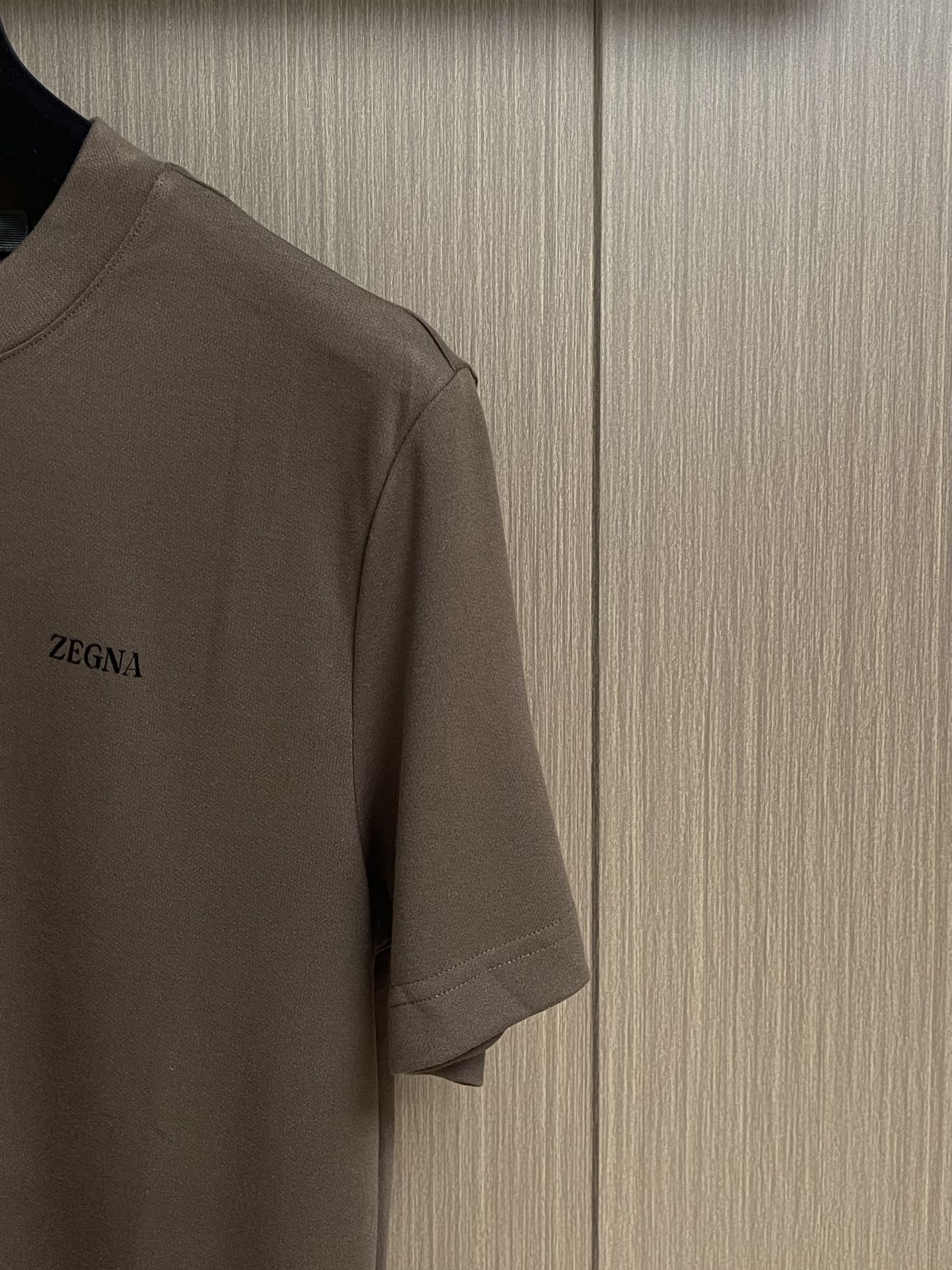 Zegna 2025fw秋冬新品圆领短袖T恤，时尚休闲打底衫，进口优质澳绒打造，给您羊绒般的呵护、非常贴
