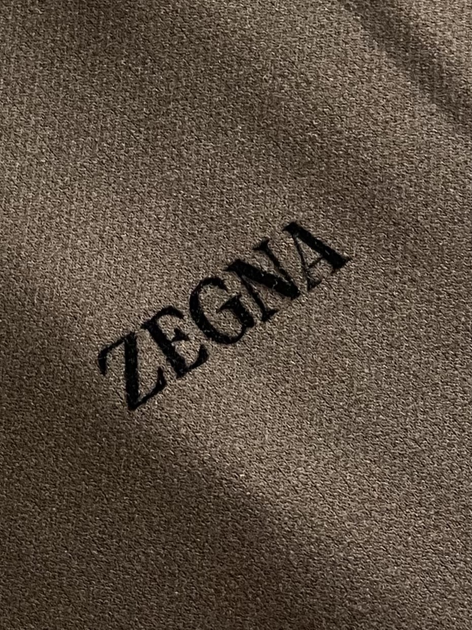 Zegna 2025fw秋冬新品圆领短袖T恤，时尚休闲打底衫，进口优质澳绒打造，给您羊绒般的呵护、非常贴