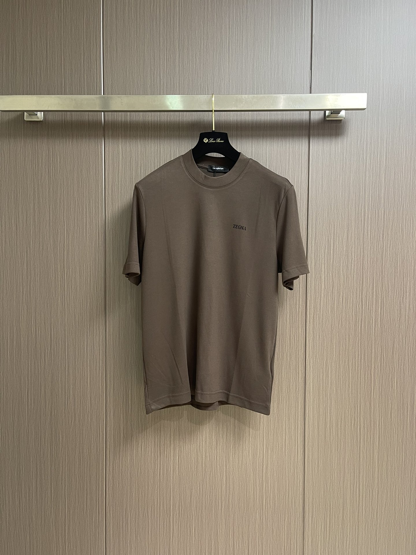 Zegna 2025fw秋冬新品圆领短袖T恤，时尚休闲打底衫，进口优质澳绒打造，给您羊绒般的呵护、非常贴