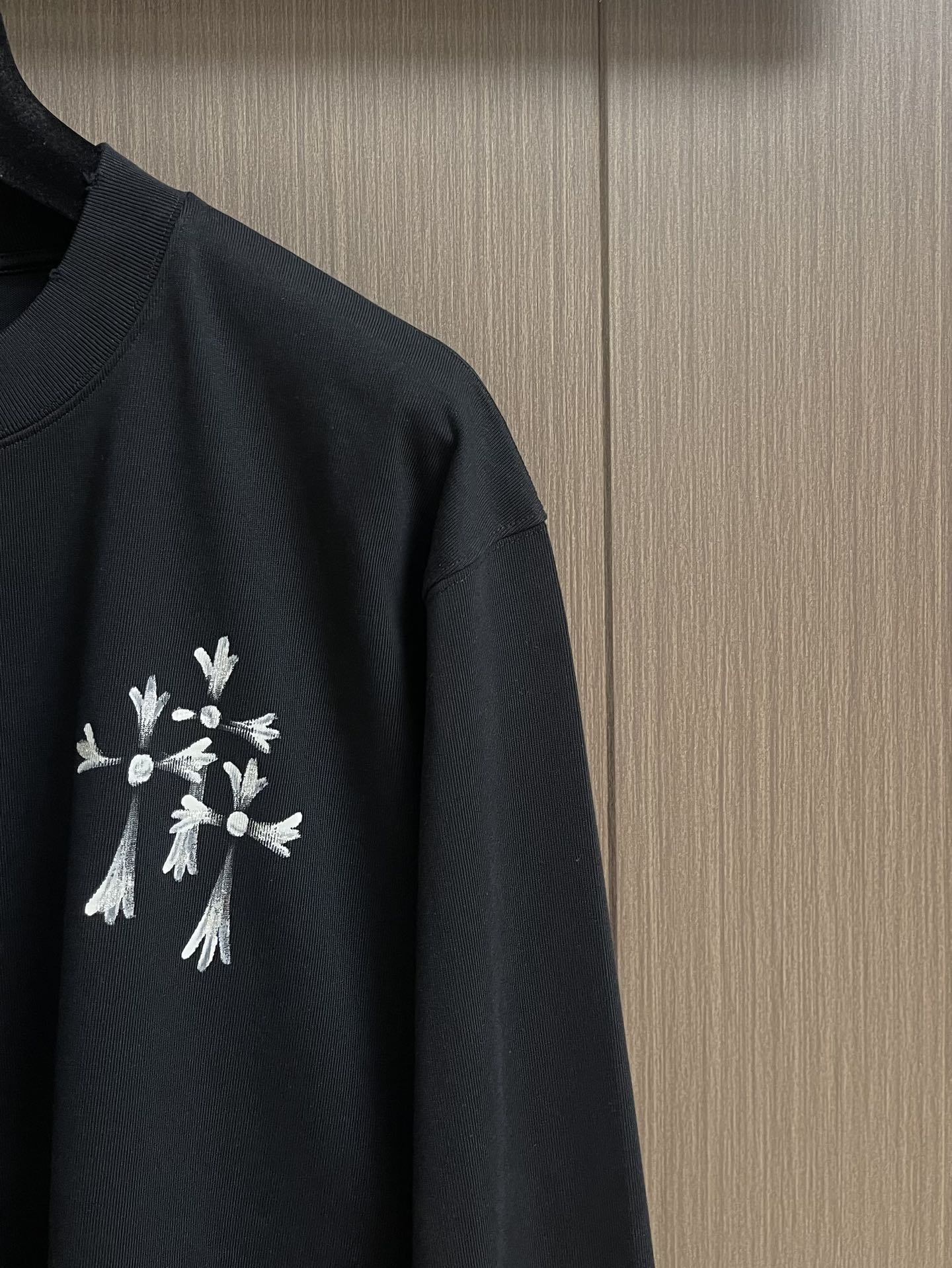 CH 克罗心胸前品牌标识印花圆领卫衣，原汁原味的细节！顶级手工艺搭配细腻的设计…高阶穿搭必选，超级百搭的