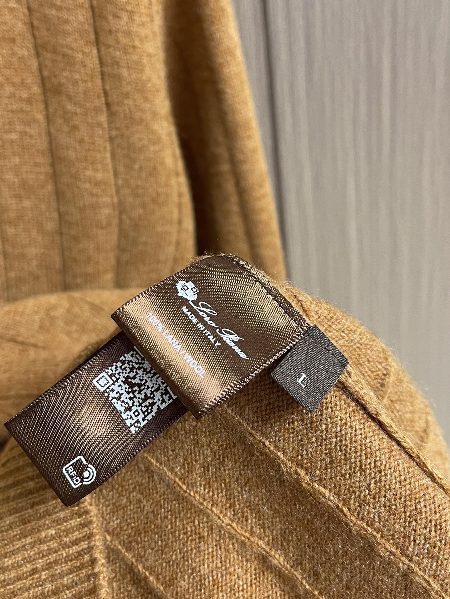 lP🆕 Loro Piano2025SS秋冬新款针织V领开衫毛衣 经典设计感与颜值爆棚，品质更是无法挑剔