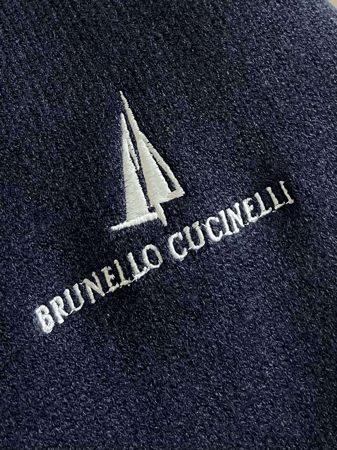 BrunelloCucinelli布鲁内洛.库奇内利 BC 2025ss秋冬新品小高领拉链针织毛衣外套,