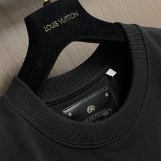 Chrome Hearts CH 克罗心 2025ss大舌头联名拼皮刺绣长袖T恤,高克重高密度高品质 毛 Chrome Hearts CH 克罗心 2025ss大舌头联名拼皮刺绣长袖T恤,高克重高密度高品质 毛