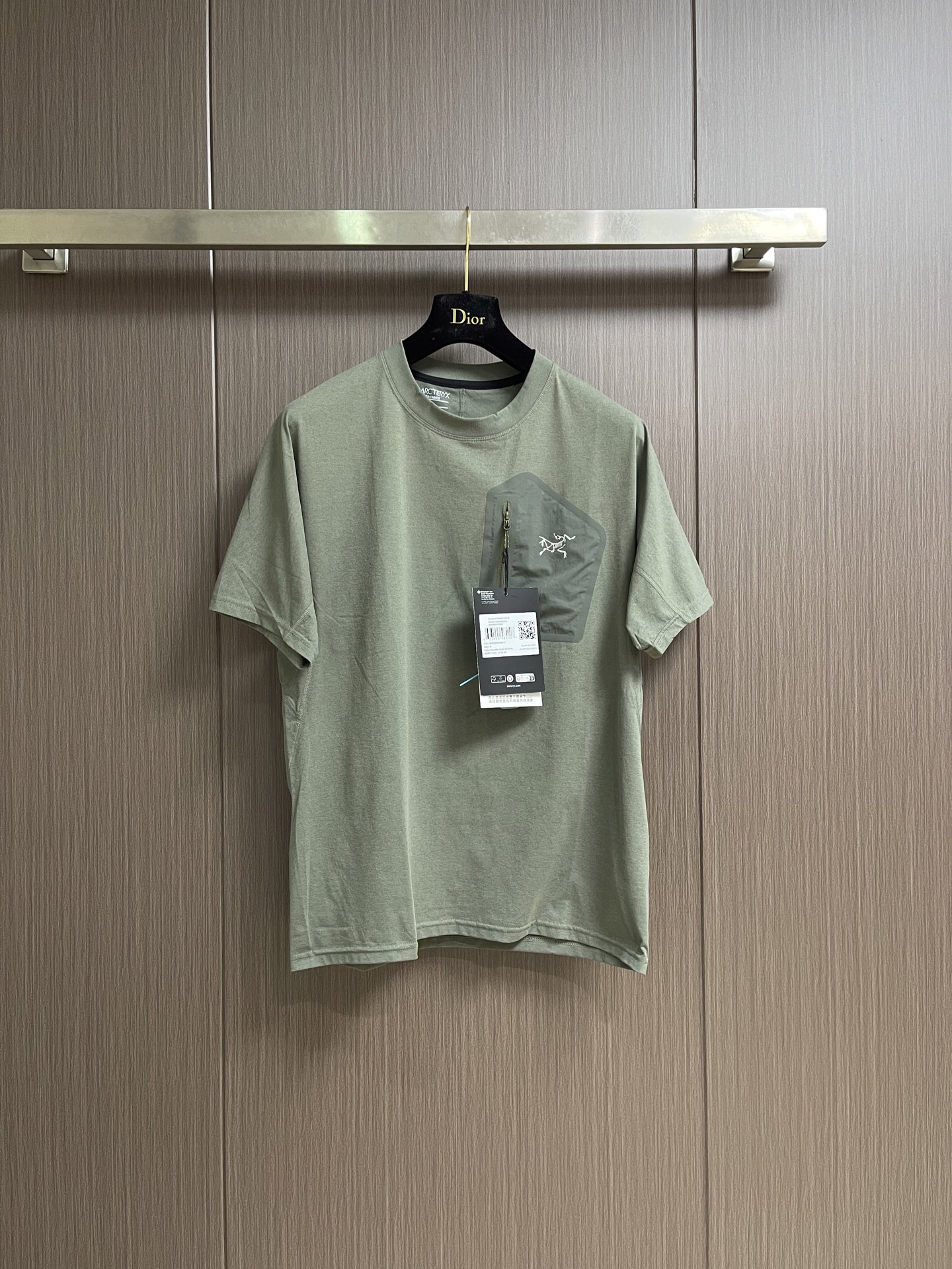 ARC‘TERYX 始祖鸟 Konseal 男士户外速干短袖T恤，面料 细节 做工 尺码 水洗标 全部还