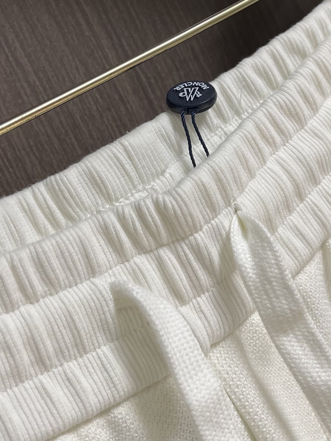 Moncler 2026ss新款logo印花短裤，定制博鳞大卫衣面料380克重 字母硅胶印花工艺，手感非