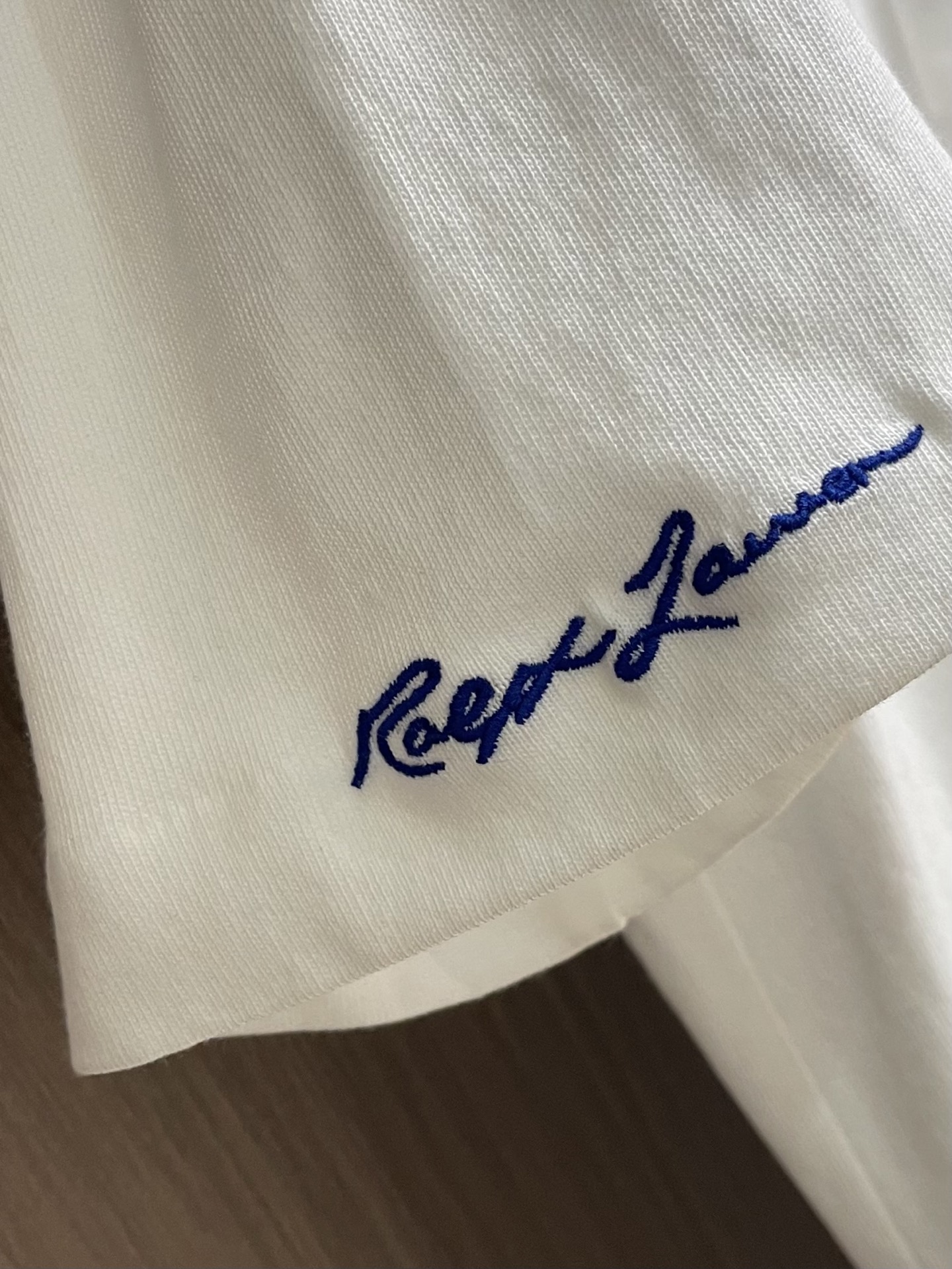 Ralph Lauren RL 拉夫劳伦刺绣短袖T恤，定制东海岸奢棉 柔软挺括 舒适贴肤 晨雾般温润的象