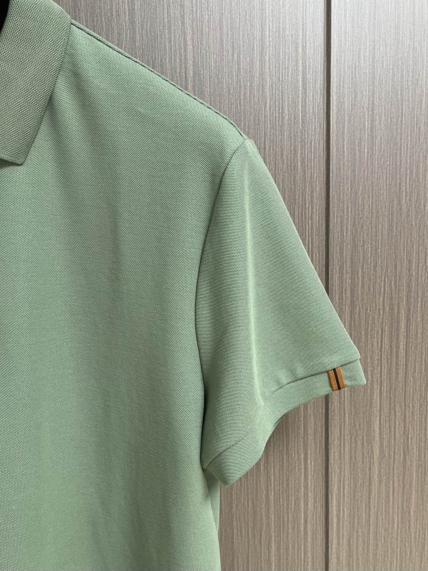 Zegna 2026ss早春时装款拉链门襟男士短袖针织Polo衫，非常明星级的一款单品，颜值度极高，即大