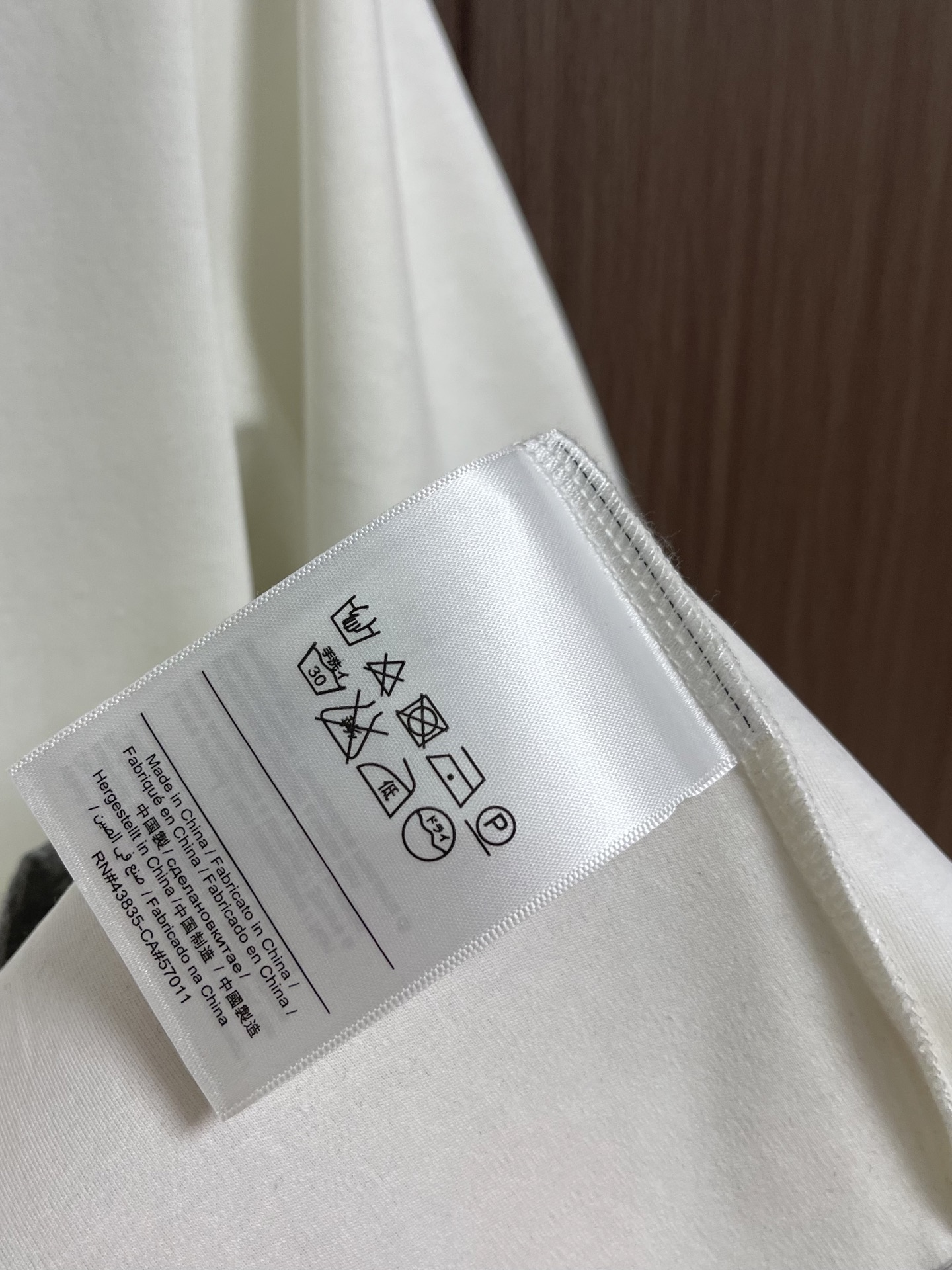 Brunello Cucinelli BC 胸前刺绣品牌标识圆领短袖T恤，2026SS早春新款短袖 男士