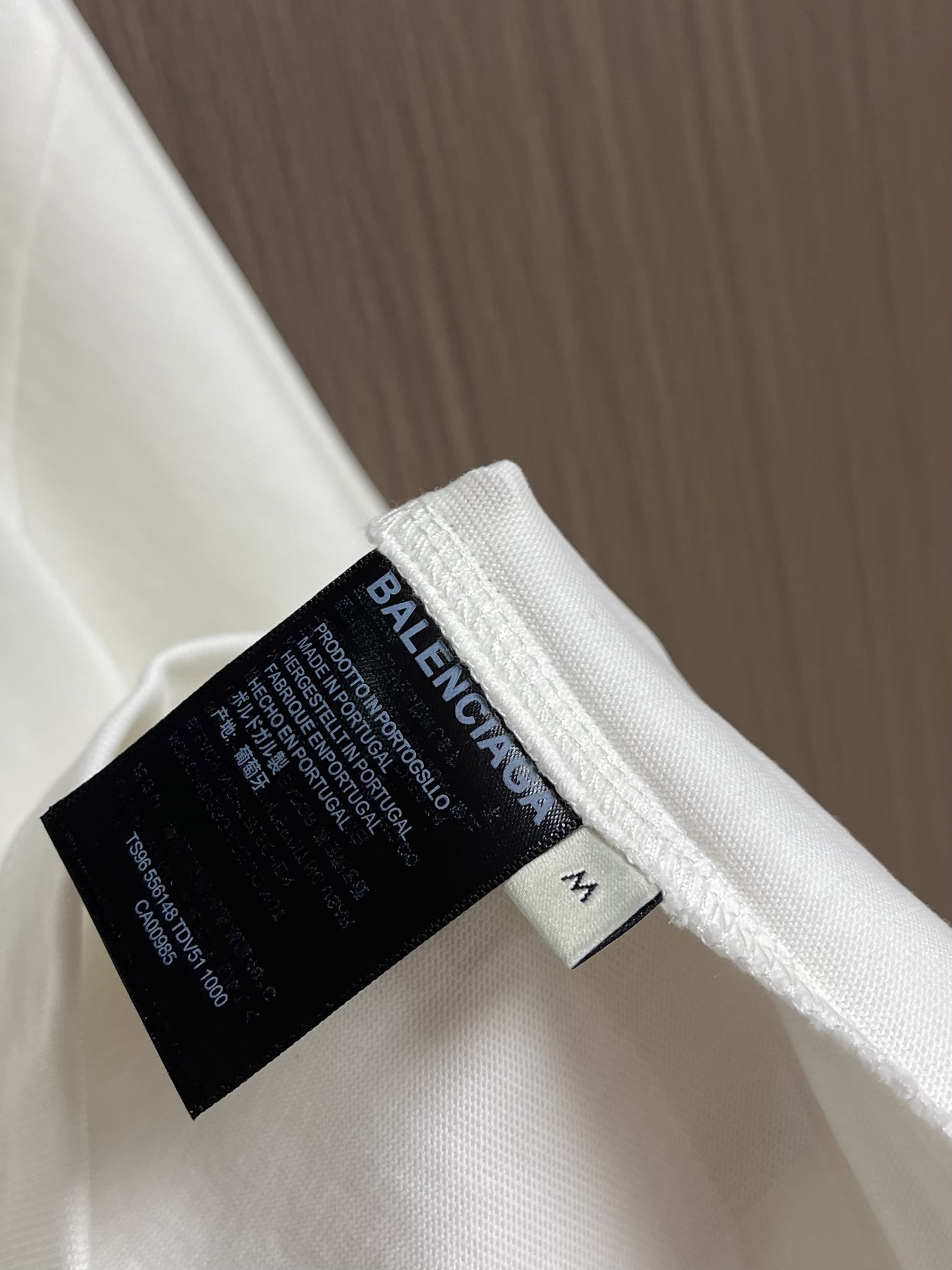 Balenciaga 2026ss夏季新款 巴黎世家＆安德玛联名印花洗水短袖T恤，简约却透着不羁，胸前b