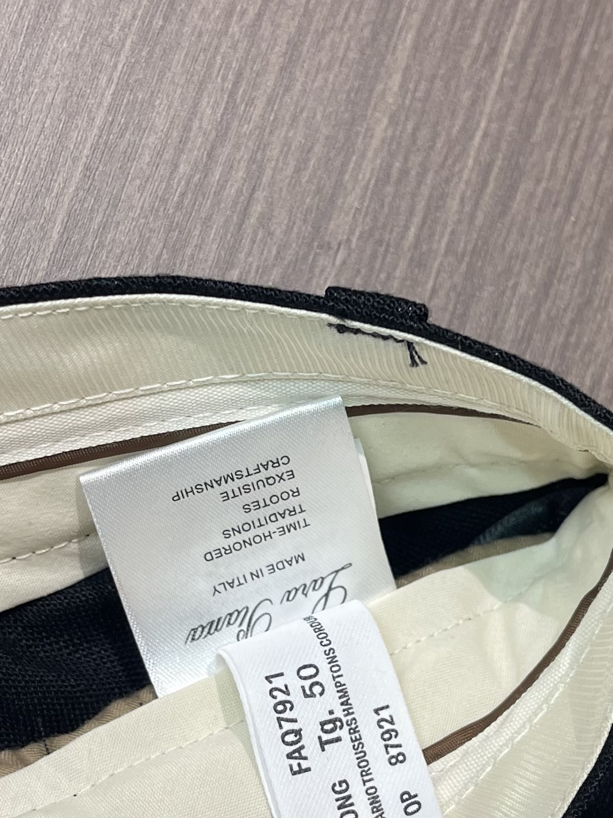 Loro piana LoroPiana 2026SS夏季新款休闲长裤，经典棉质亚麻夏季长裤，配色现代时