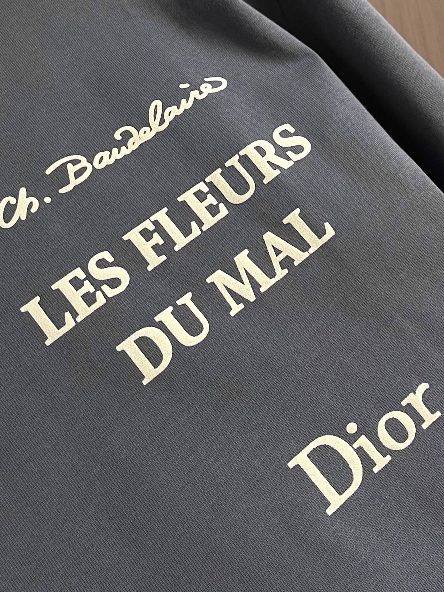 DIOR 2026SS logo标语印花情侣款短袖T恤，炽热街头的夏日情侣款 永远为无性别穿搭打CALL