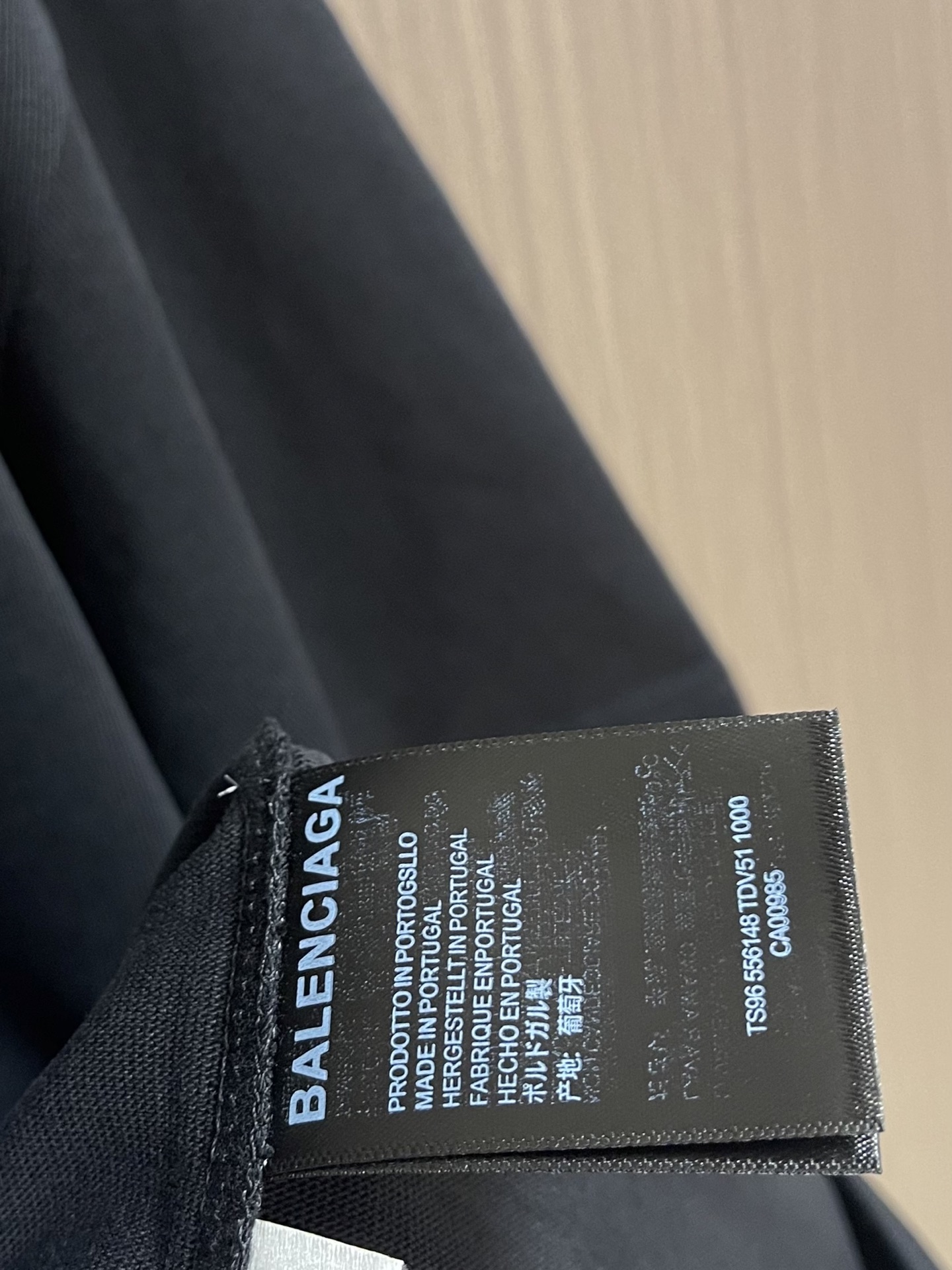 Balenciaga 2026ss新款印花短袖T恤，成衣洗水，设计感十足 ，面料采用巴黎ZP定织定染全棉