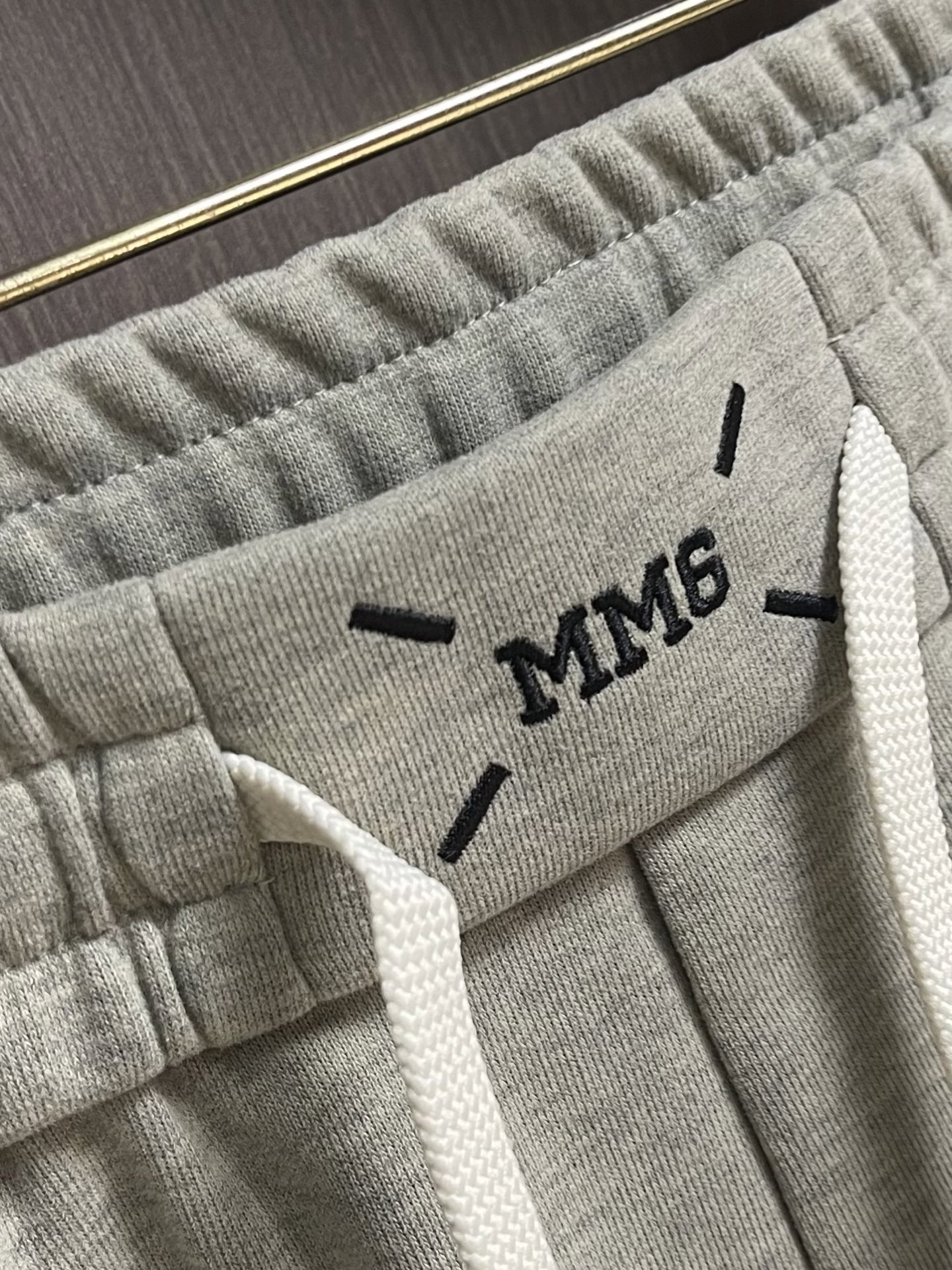 maison margiela 马吉拉 MM6 2026fw早秋新款logo标识卫裤 高端空气棉 双股纯棉400g重磅面