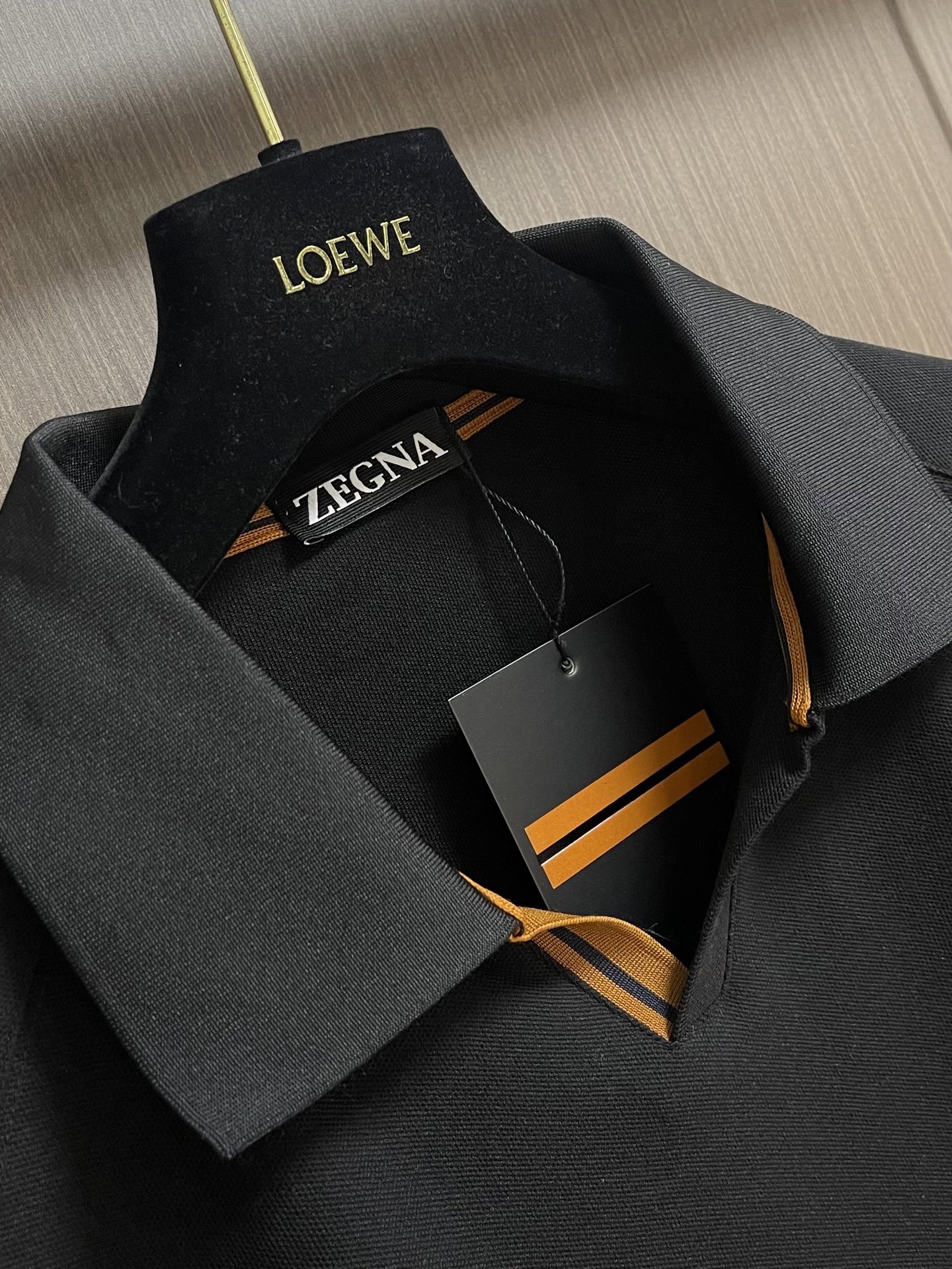Zegna 2026ss秋冬新款翻领长袖Polo，衣橱必备的一款 看似简单 领口大小宽窄 考验师傅功底 来来回回打了5次