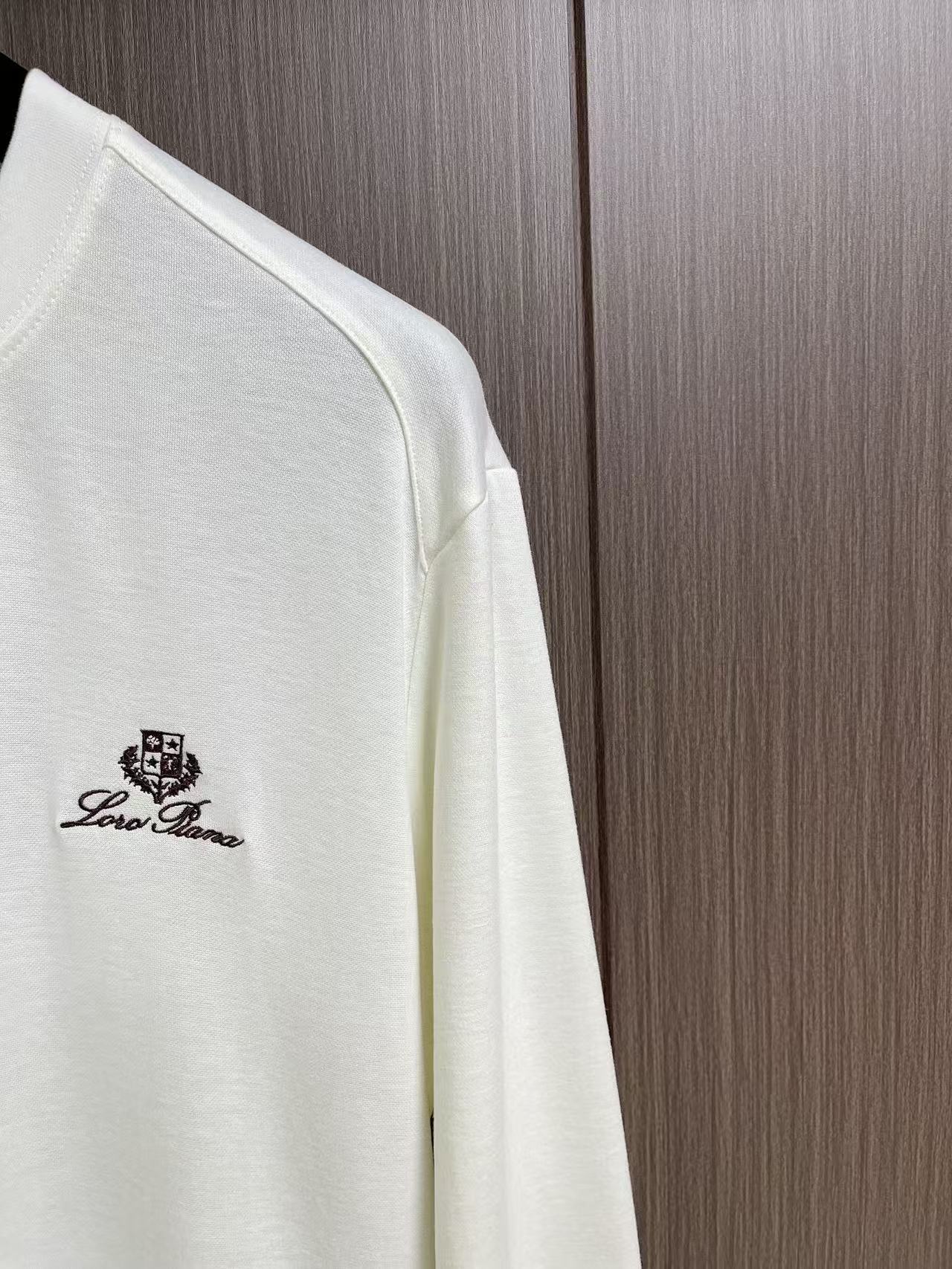 Loro piana Loro Piana 低调老钱风2026SS 经典款长袖T恤，这款长袖以意大利利古里亚海岸的自然色
