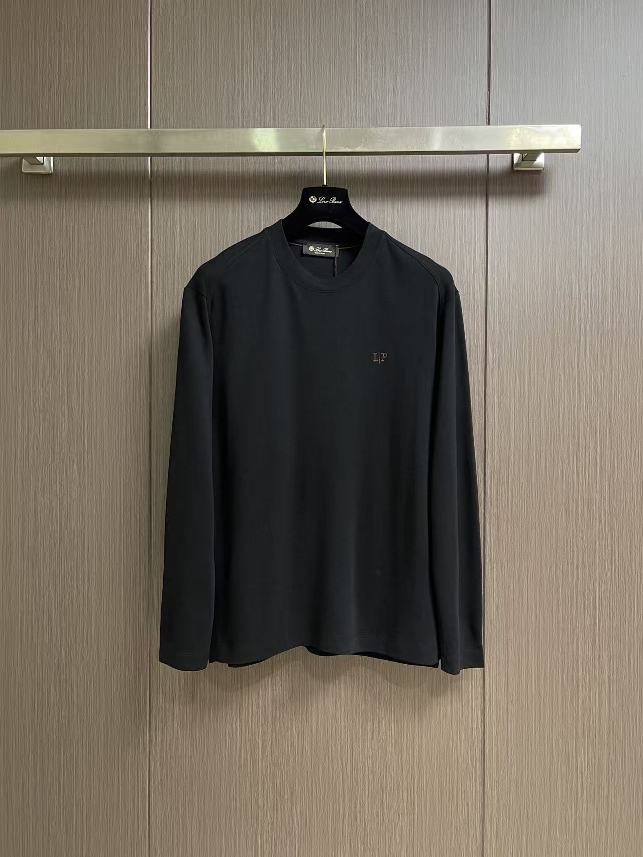 Loro piana LoroPiana 2026ss夏装新品长袖T恤，进口顶极精梳棉面料，极为亲肤舒适 摸上去非常的细