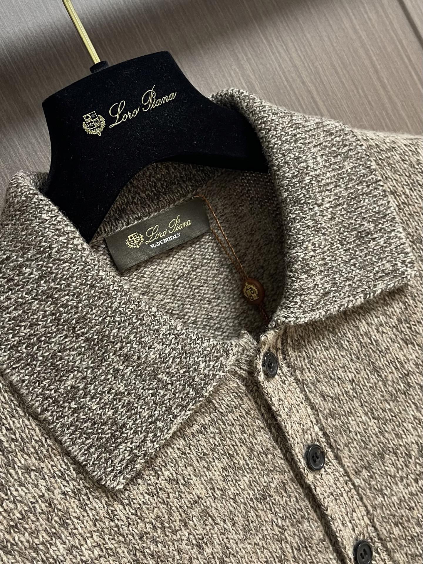 Loro Piana loroPiana  2026ss早秋新款SheeP Meadow Polo衫，采用奢华的Peco