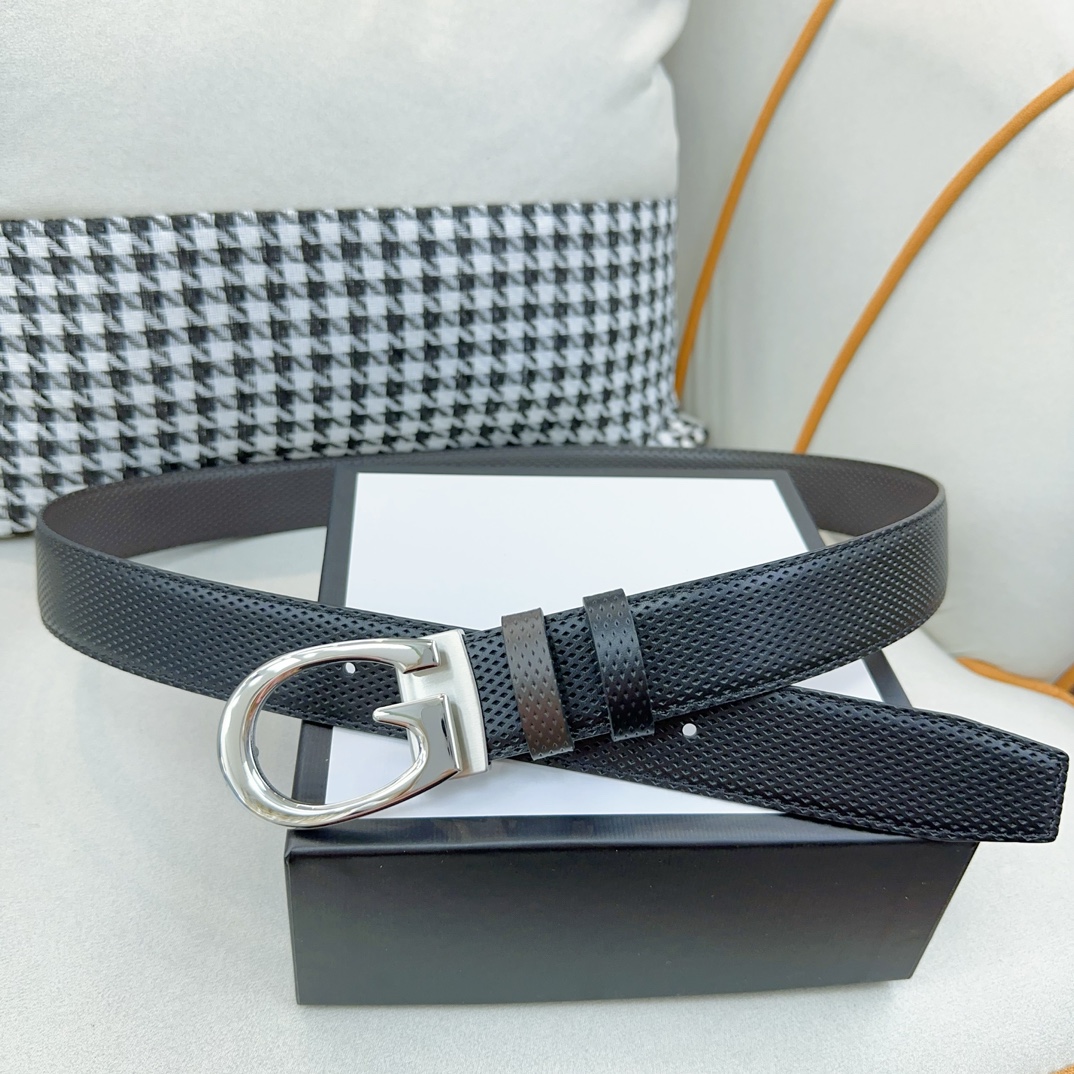Gucci G home. First layer cowhide, width 3.5CM
