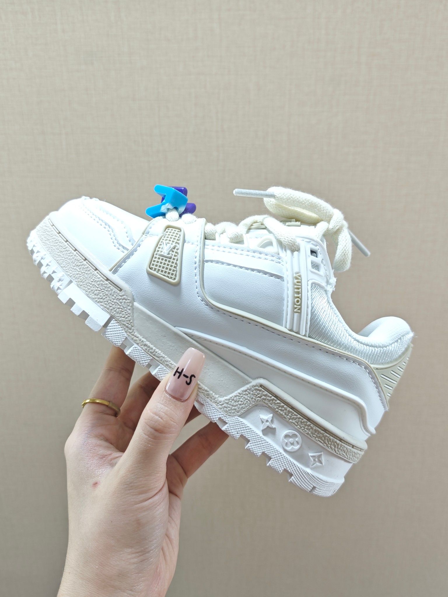 图片[2]-价 🚦LV小胖丁儿童板鞋•尺码表🔻 量好脚长才是选码关键✔️ 🚨不同品牌，不同系列的鞋子，鞋码会存在差异，一定要量好宝宝脚长，脚长对照尺码表【参考适合脚长】选码数 🚨孩子3个月脚长就会有变化，多花一分钟选码，节省换码一周的时间👊-选品中心