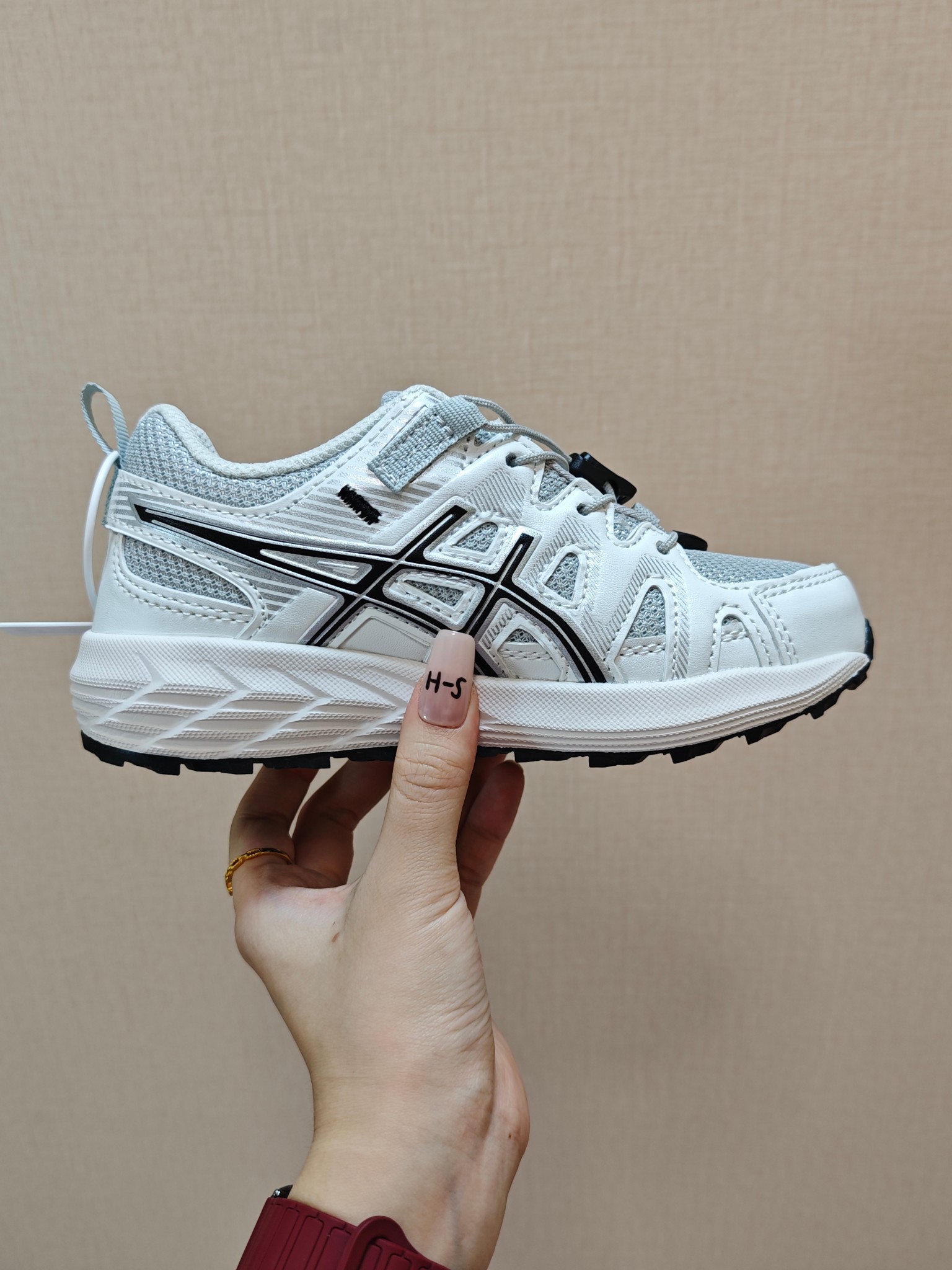 图片[3]-ASICS亚瑟士童鞋GEL-SONOMA FE儿童夏季户外徒步登山鞋 ❤️ 尺码：27-39 松紧带调节方便！好穿又好搭真的没话说，轻量还舒适透气，橡胶大底走路也很稳很扎实，好穿又时髦。-选品中心