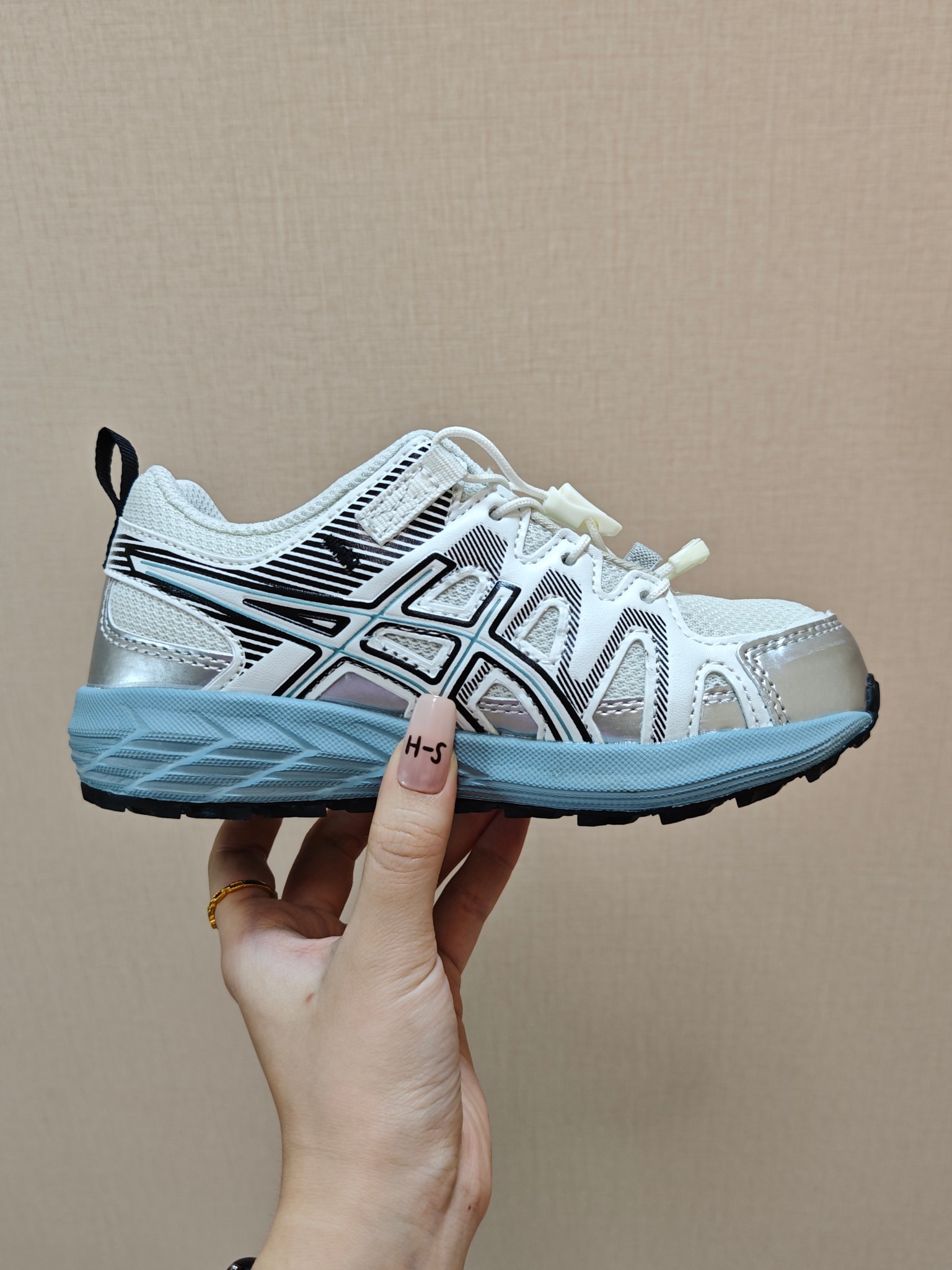 图片[3]-ASICS亚瑟士童鞋GEL-SONOMA FE儿童夏季户外徒步登山鞋 ❤️ 尺码：27-39 松紧带调节方便！好穿又好搭真的没话说，轻量还舒适透气，橡胶大底走路也很稳很扎实，好穿又时髦。-选品中心