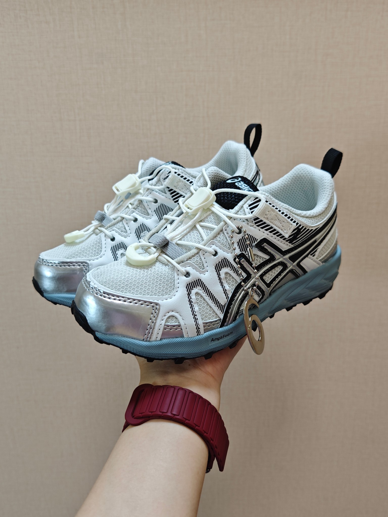 图片[7]-ASICS亚瑟士童鞋GEL-SONOMA FE儿童夏季户外徒步登山鞋 ❤️ 尺码：27-39 松紧带调节方便！好穿又好搭真的没话说，轻量还舒适透气，橡胶大底走路也很稳很扎实，好穿又时髦。-选品中心