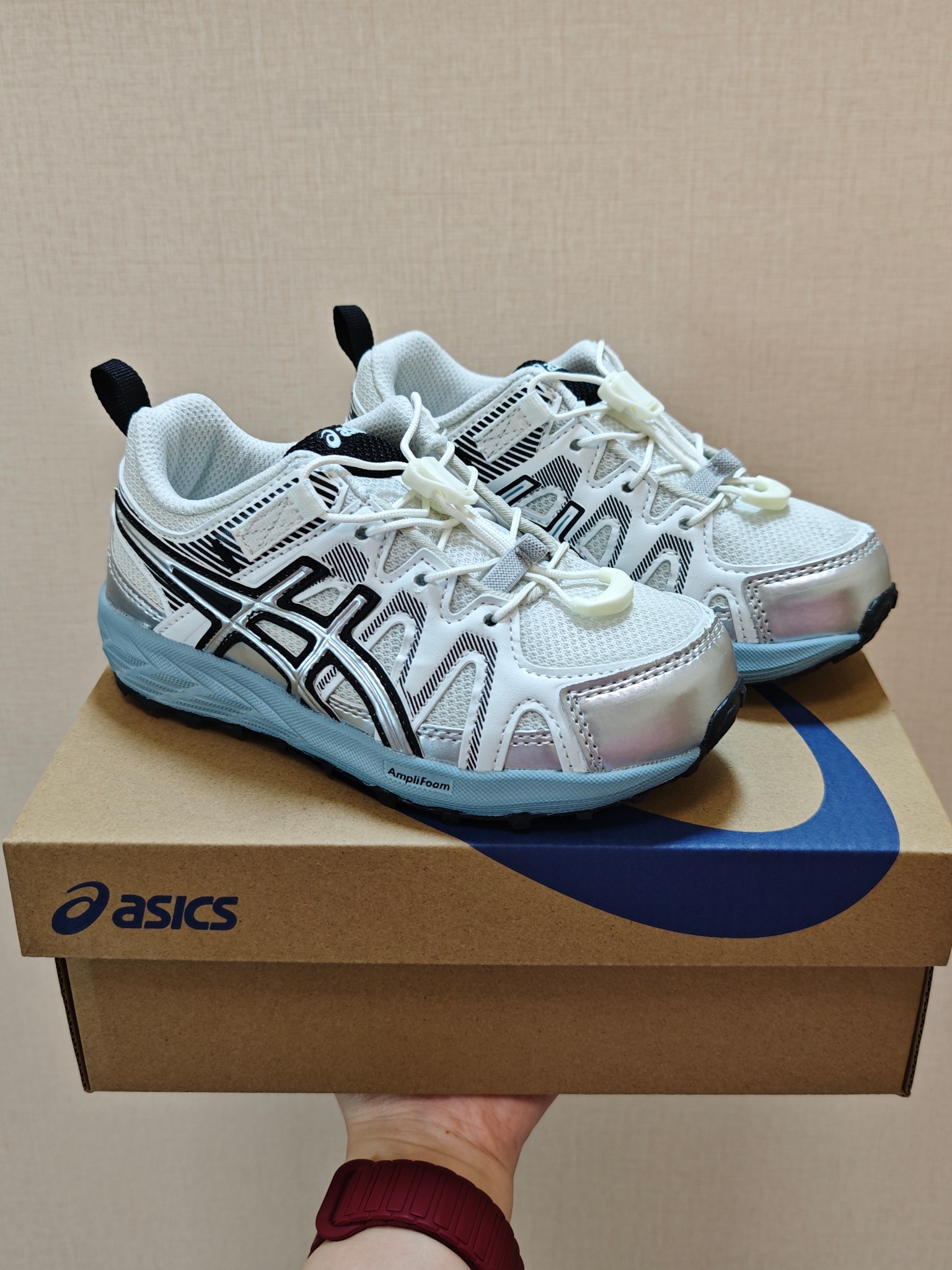 图片[9]-ASICS亚瑟士童鞋GEL-SONOMA FE儿童夏季户外徒步登山鞋 ❤️ 尺码：27-39 松紧带调节方便！好穿又好搭真的没话说，轻量还舒适透气，橡胶大底走路也很稳很扎实，好穿又时髦。-选品中心