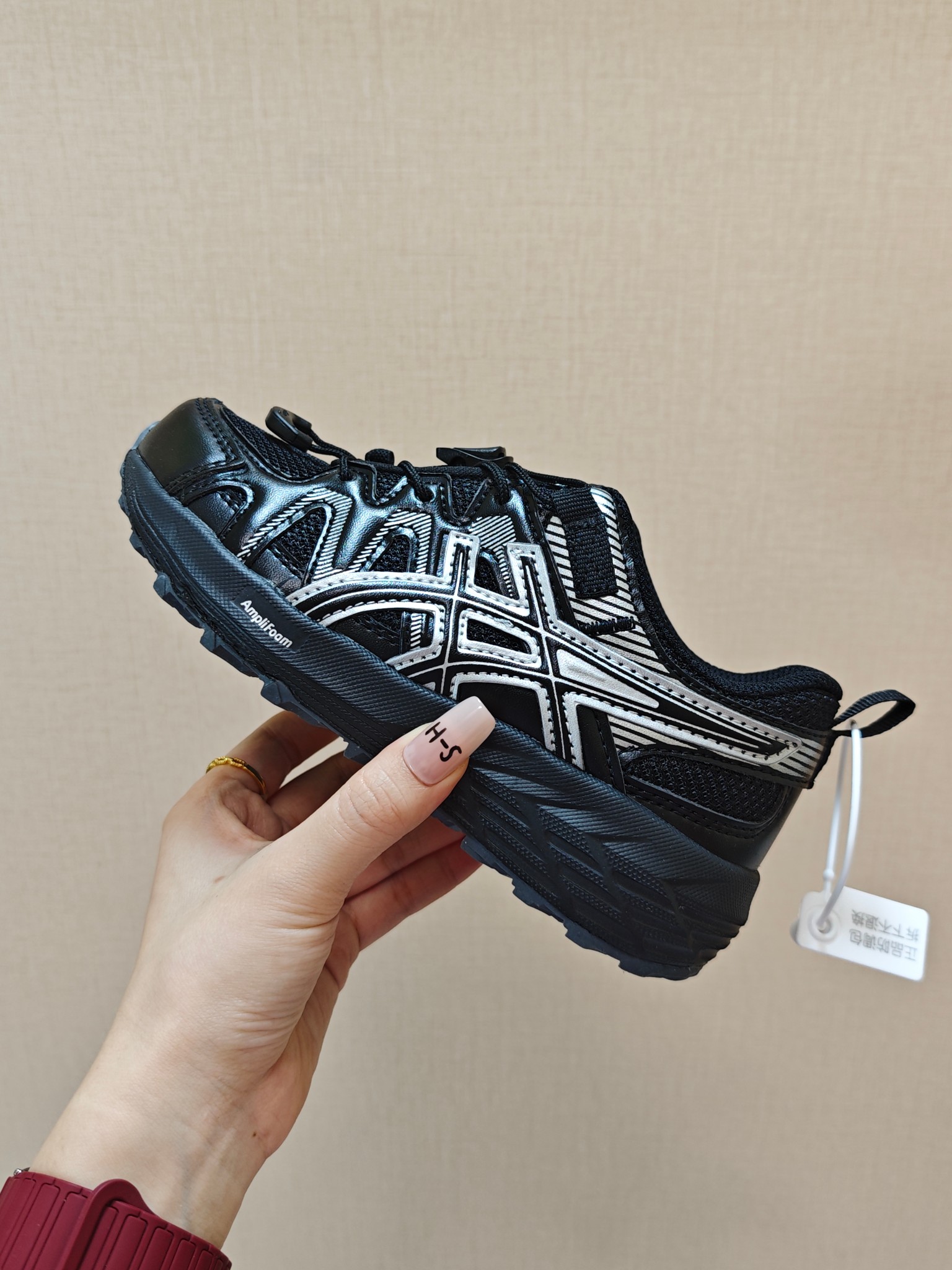 图片[2]-ASICS亚瑟士童鞋GEL-SONOMA FE儿童夏季户外徒步登山鞋 ❤️ 尺码：27-39 松紧带调节方便！好穿又好搭真的没话说，轻量还舒适透气，橡胶大底走路也很稳很扎实，好穿又时髦。-选品中心