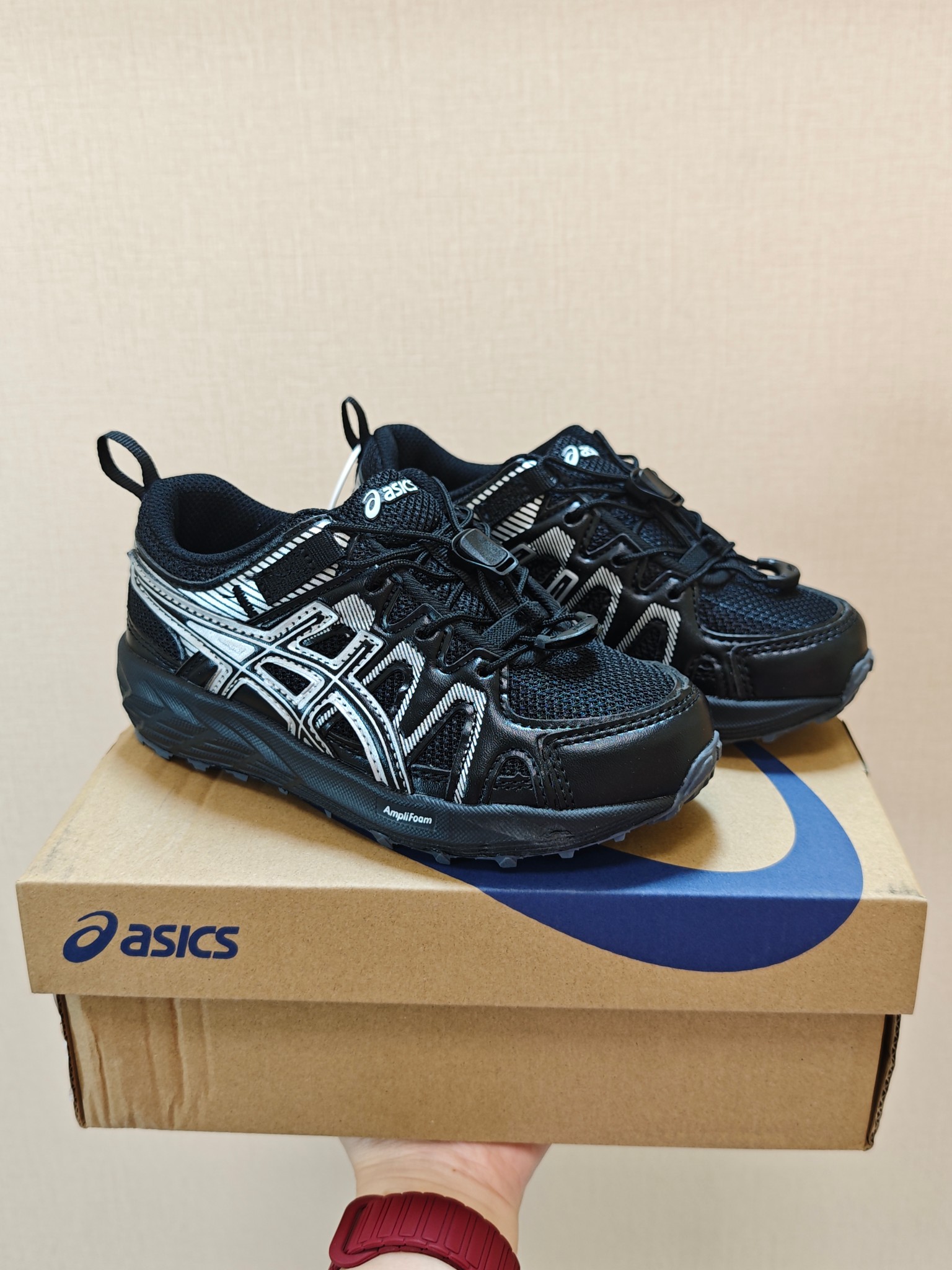 图片[9]-ASICS亚瑟士童鞋GEL-SONOMA FE儿童夏季户外徒步登山鞋 ❤️ 尺码：27-39 松紧带调节方便！好穿又好搭真的没话说，轻量还舒适透气，橡胶大底走路也很稳很扎实，好穿又时髦。-选品中心