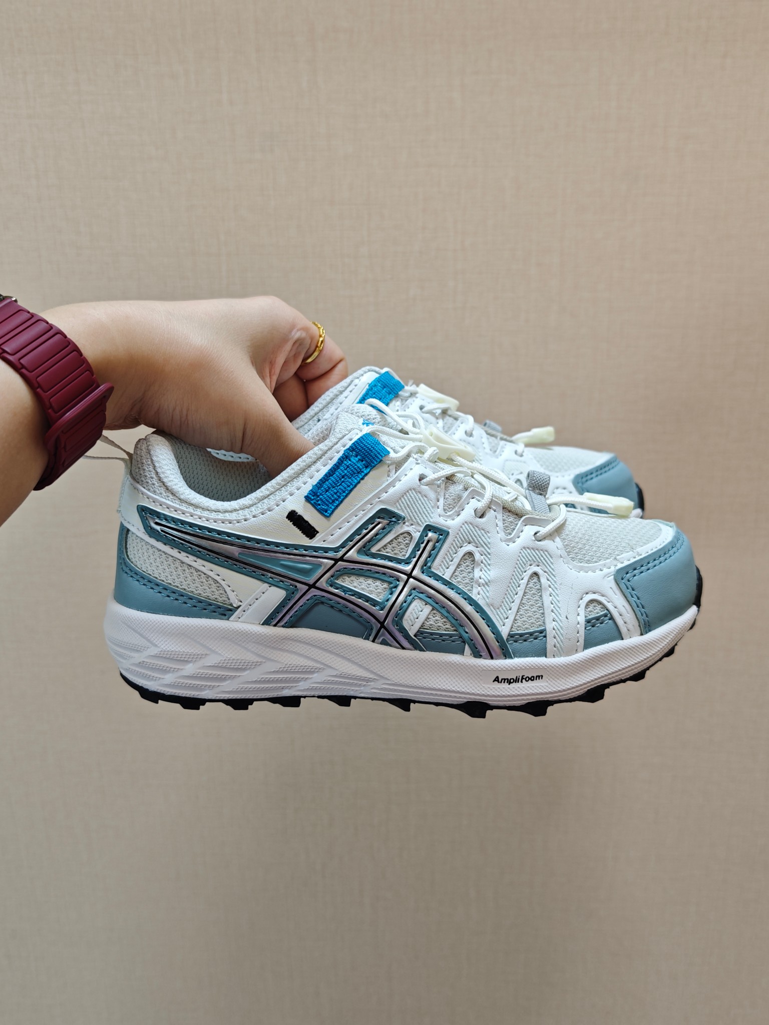 图片[8]-ASICS亚瑟士童鞋GEL-SONOMA FE儿童夏季户外徒步登山鞋 ❤️ 尺码：27-39 松紧带调节方便！好穿又好搭真的没话说，轻量还舒适透气，橡胶大底走路也很稳很扎实，好穿又时髦。-选品中心