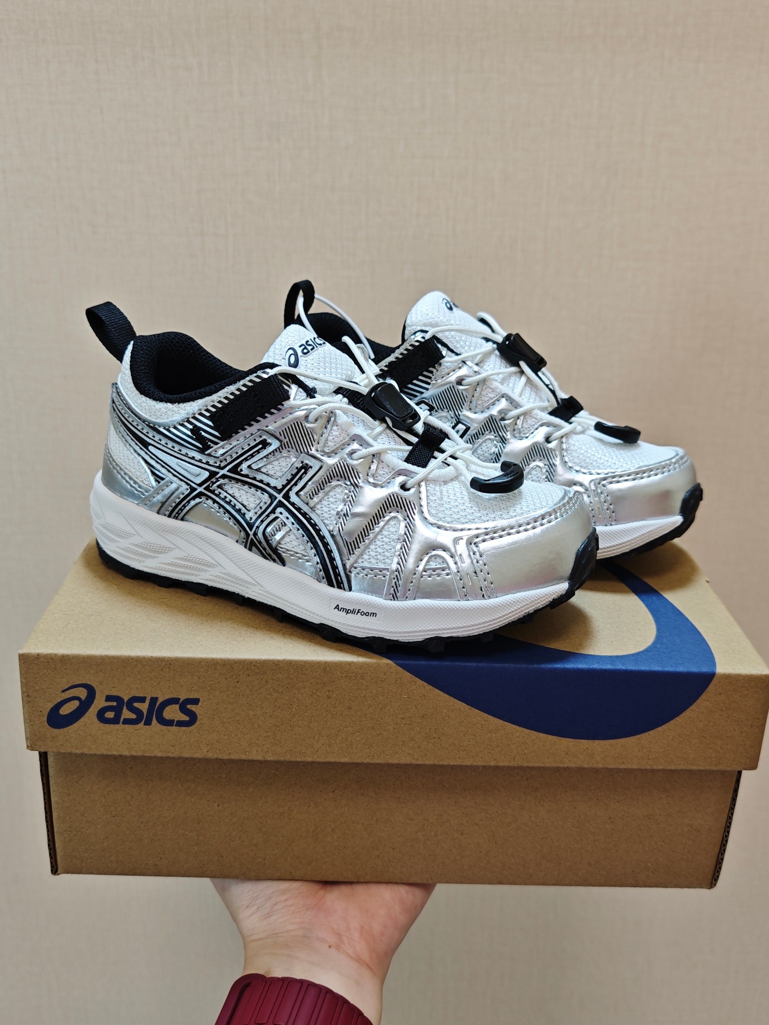 图片[9]-ASICS亚瑟士童鞋GEL-SONOMA FE儿童夏季户外徒步登山鞋 ❤️ 尺码：27-39 松紧带调节方便！好穿又好搭真的没话说，轻量还舒适透气，橡胶大底走路也很稳很扎实，好穿又时髦。-选品中心