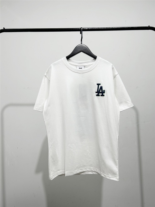 MLB Los Angeles Dodgers Camiseta de Manga Corta con Logo Bordado para Hombre 1 MLB Los Angeles Dodgers Camiseta de Manga Corta con Logo Bordado para Hombre