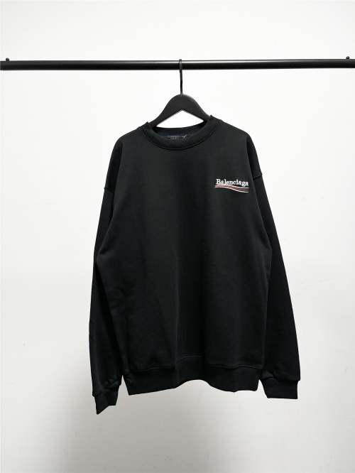 Balenciaga Wave Logo Crewneck Sweatshirt - Unisex, Oversized Fit, High Quality 1 Balenciaga Wave Logo Crewneck Sweatshirt - Unisex, Oversized Fit, High Quality